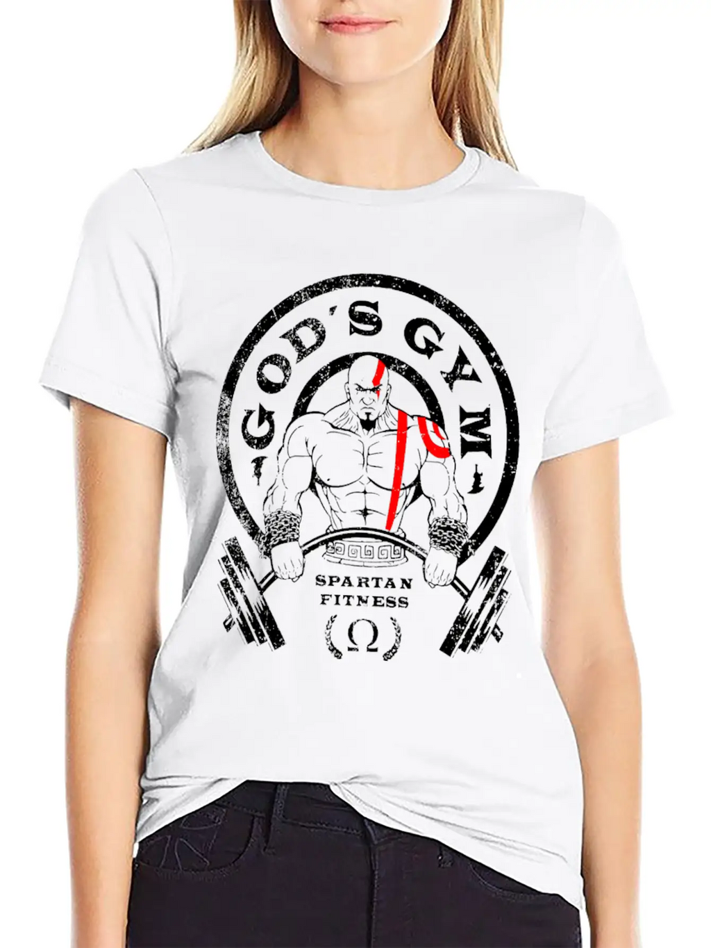 God S Gym Relaxed Everyday Tee – Lightweight And Durable Cotton