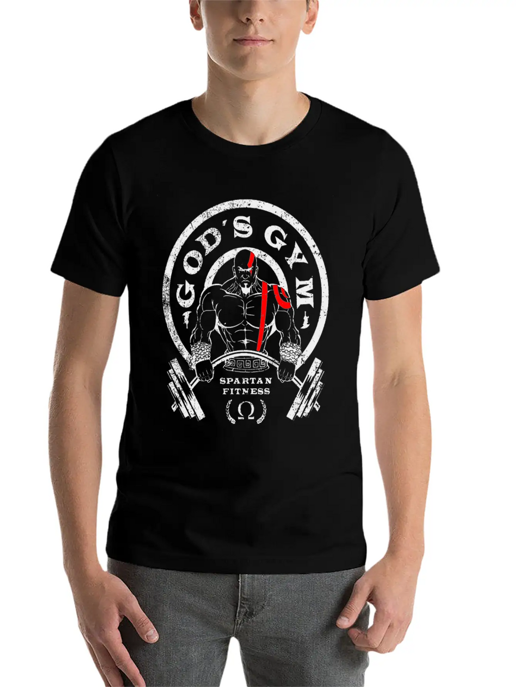 God S Gym Relaxed Everyday Tee – Lightweight And Durable Cotton