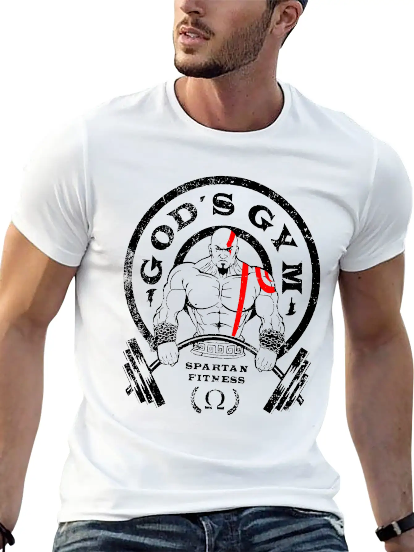 God S Gym Relaxed Everyday Tee – Lightweight And Durable Cotton
