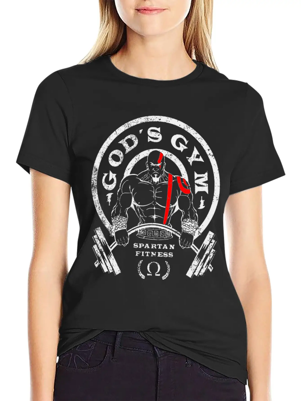 God S Gym Relaxed Everyday Tee – Lightweight And Durable Cotton