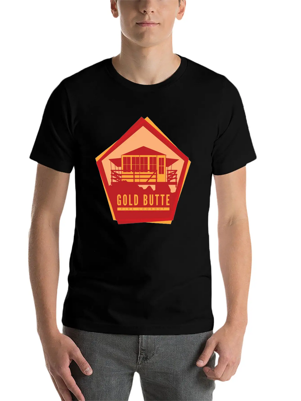 Gold Butte Stylish Everyday T-Shirt – Unisex Basic Cotton Tee