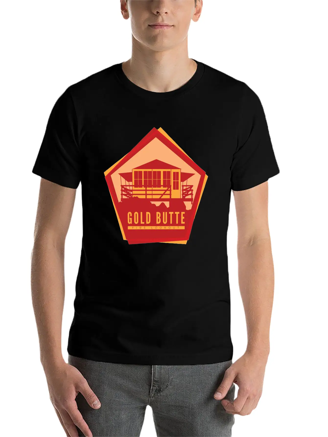 Gold Butte Stylish Everyday T-Shirt – Unisex Basic Cotton Tee