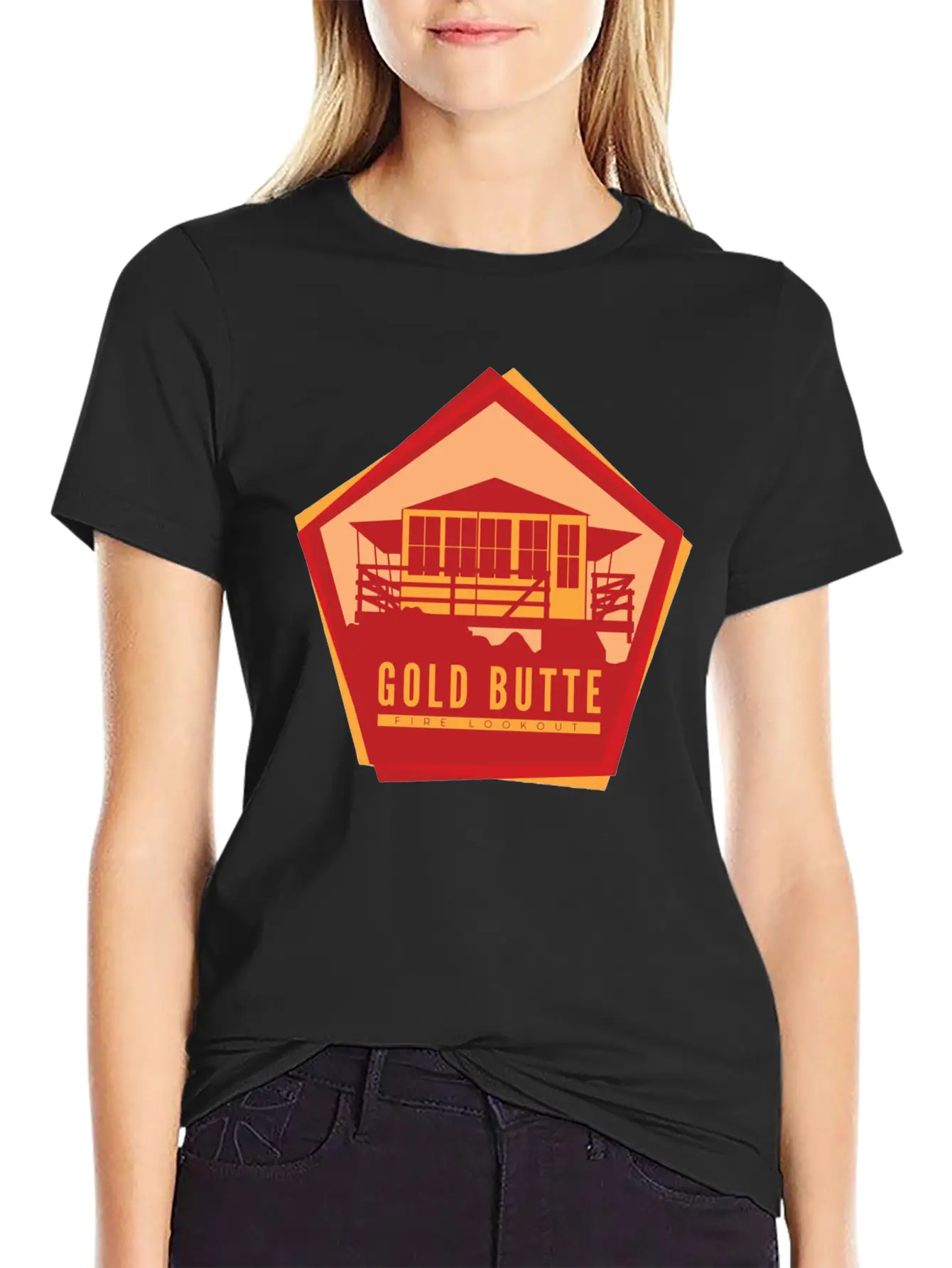 Gold Butte Stylish Everyday T-Shirt – Unisex Basic Cotton Tee