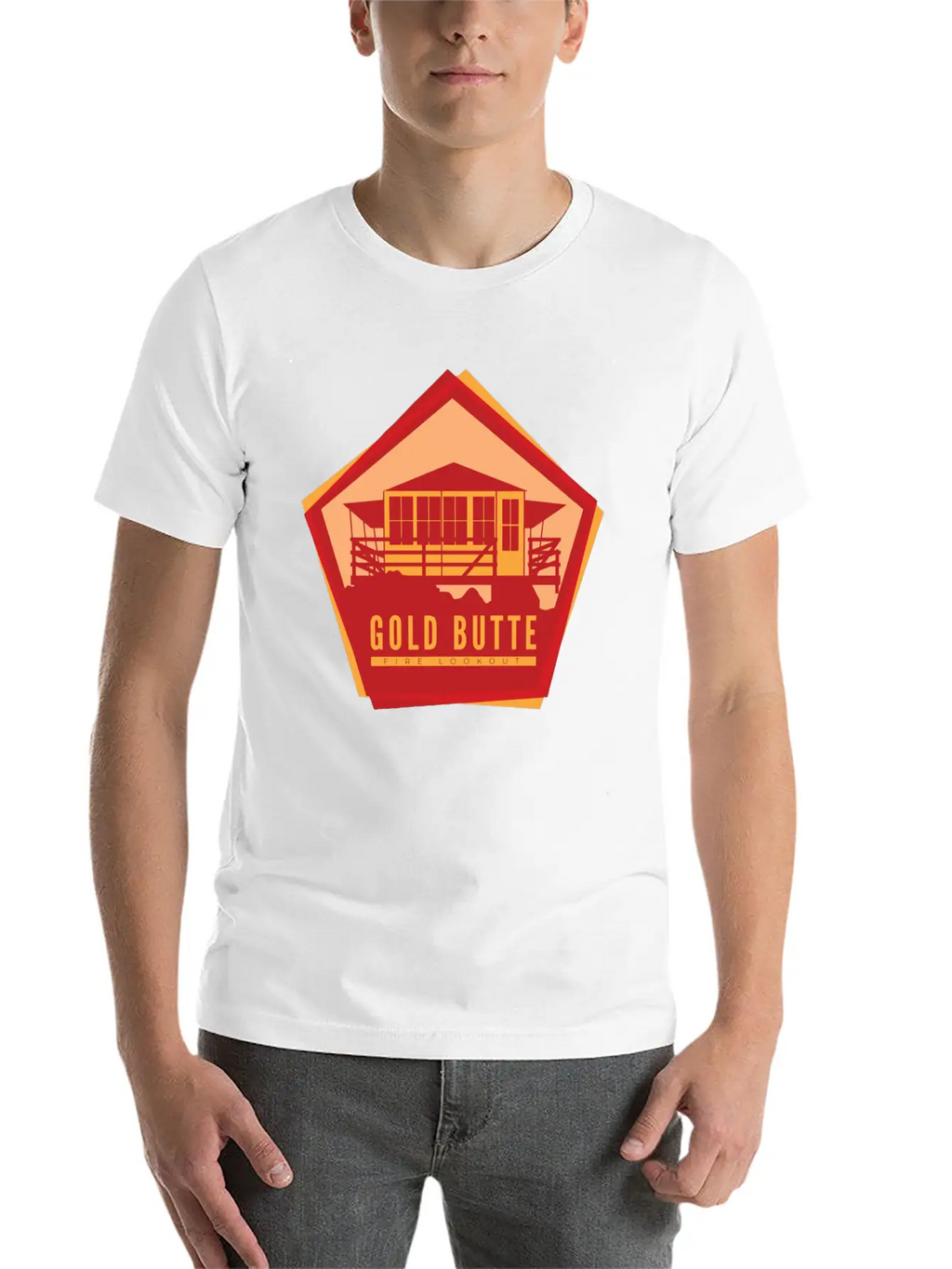 Gold Butte Stylish Everyday T-Shirt – Unisex Basic Cotton Tee
