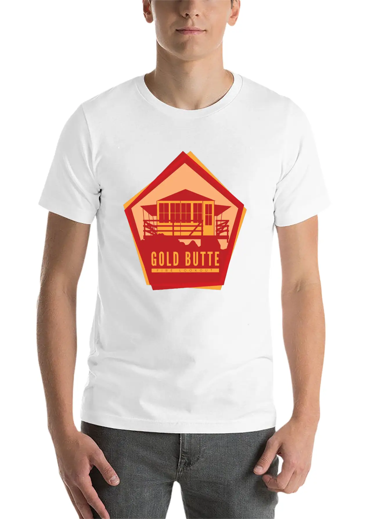 Gold Butte Stylish Everyday T-Shirt – Unisex Basic Cotton Tee