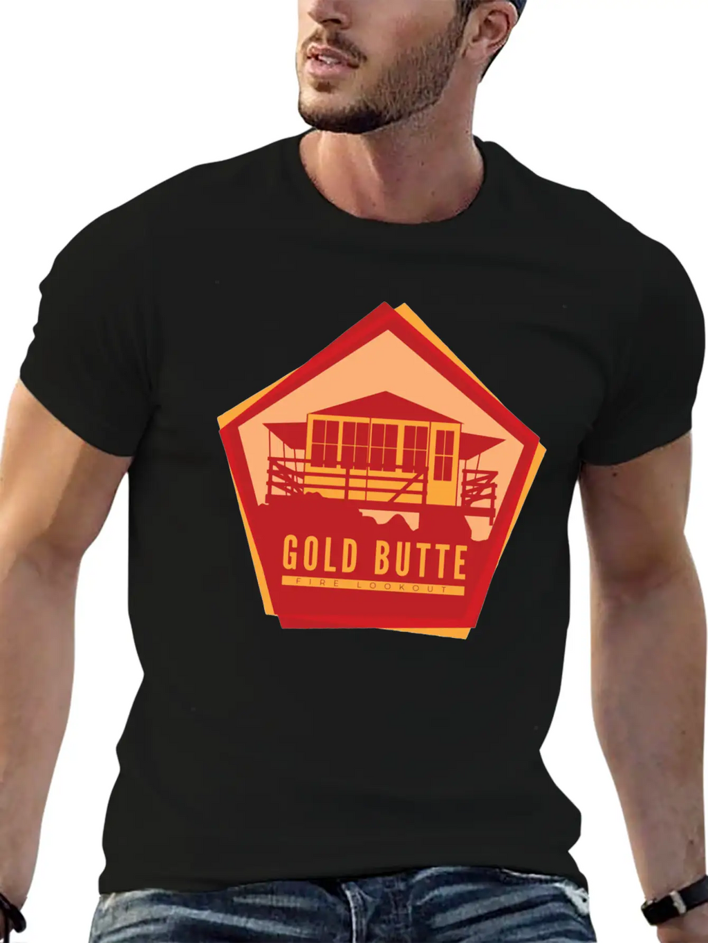 Gold Butte Stylish Everyday T-Shirt – Unisex Basic Cotton Tee