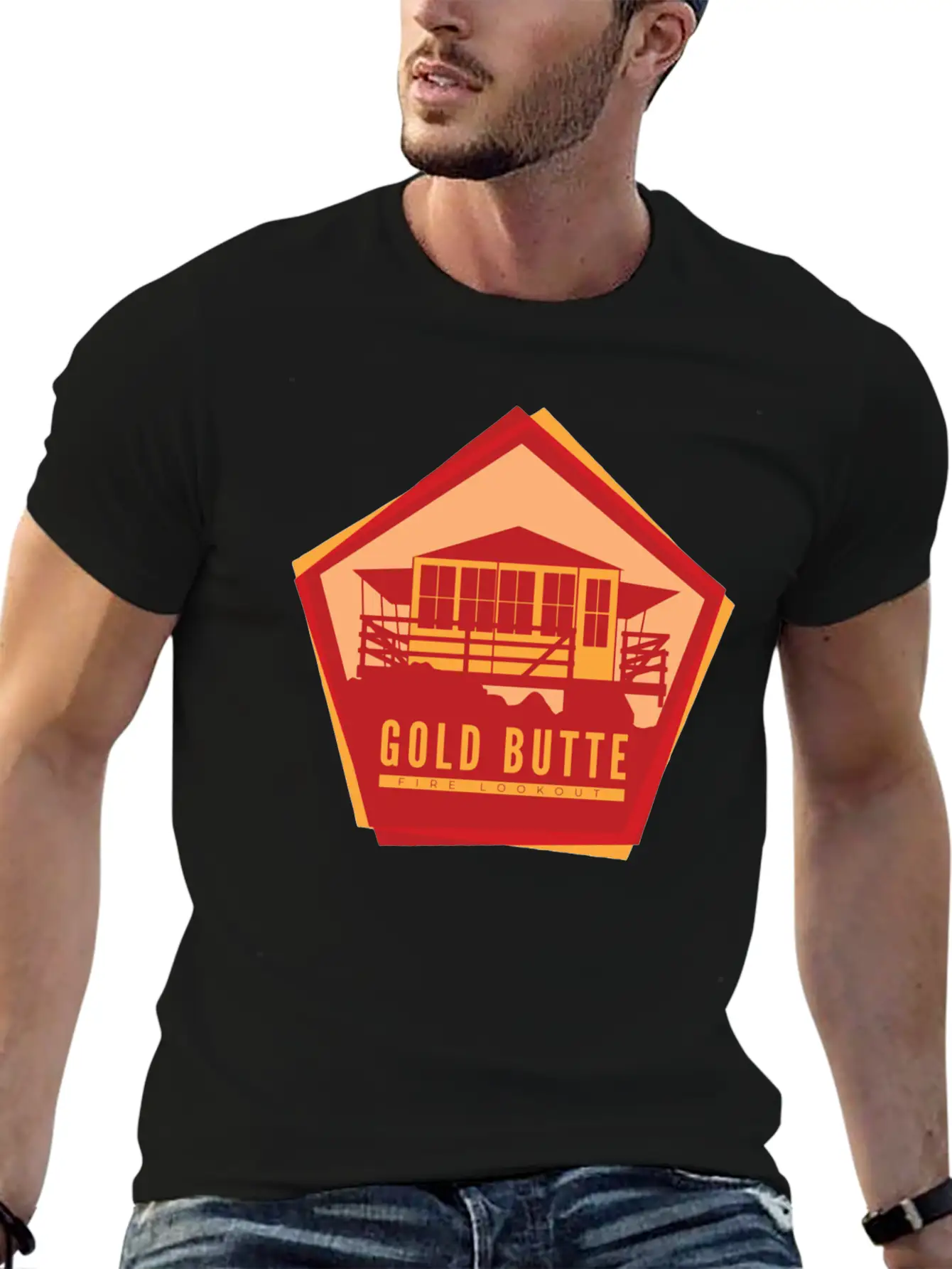 Gold Butte Stylish Everyday T-Shirt – Unisex Basic Cotton Tee