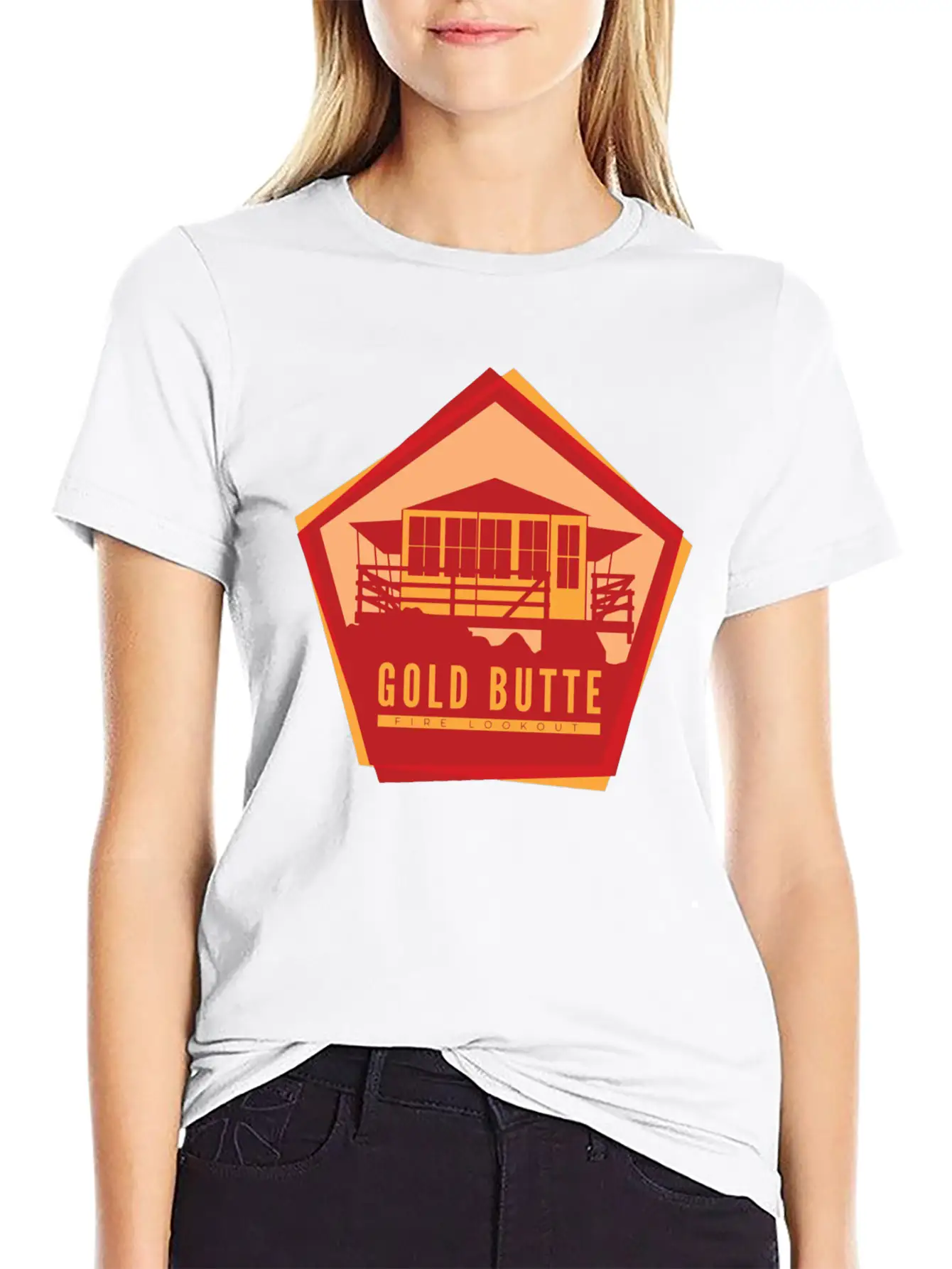 Gold Butte Stylish Everyday T-Shirt – Unisex Basic Cotton Tee