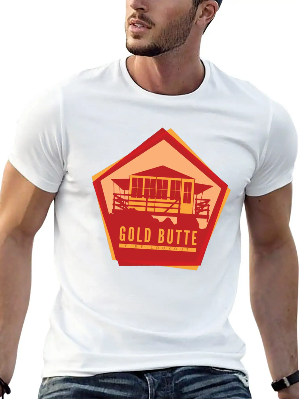 Gold Butte Stylish Everyday T-Shirt – Unisex Basic Cotton Tee