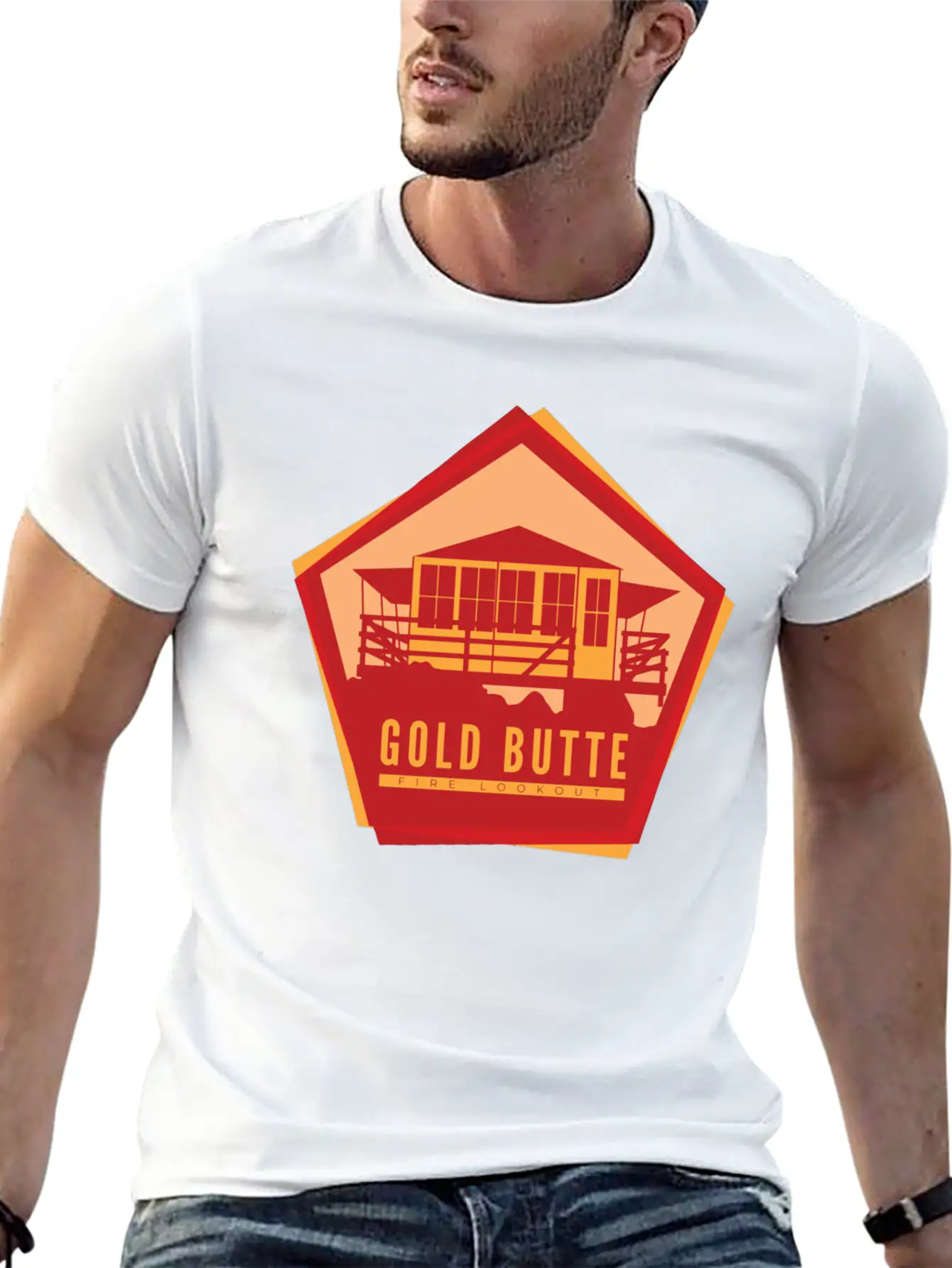 Gold Butte Stylish Everyday T-Shirt – Unisex Basic Cotton Tee