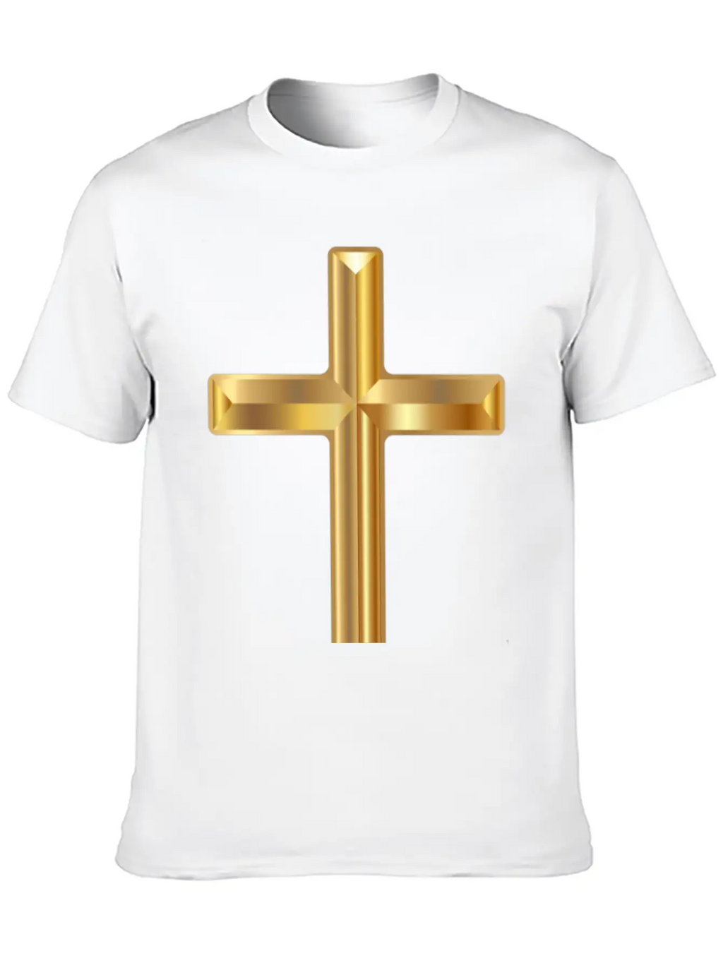 Gold Cross Classic Cotton Tee – Unisex Comfort For Any Season