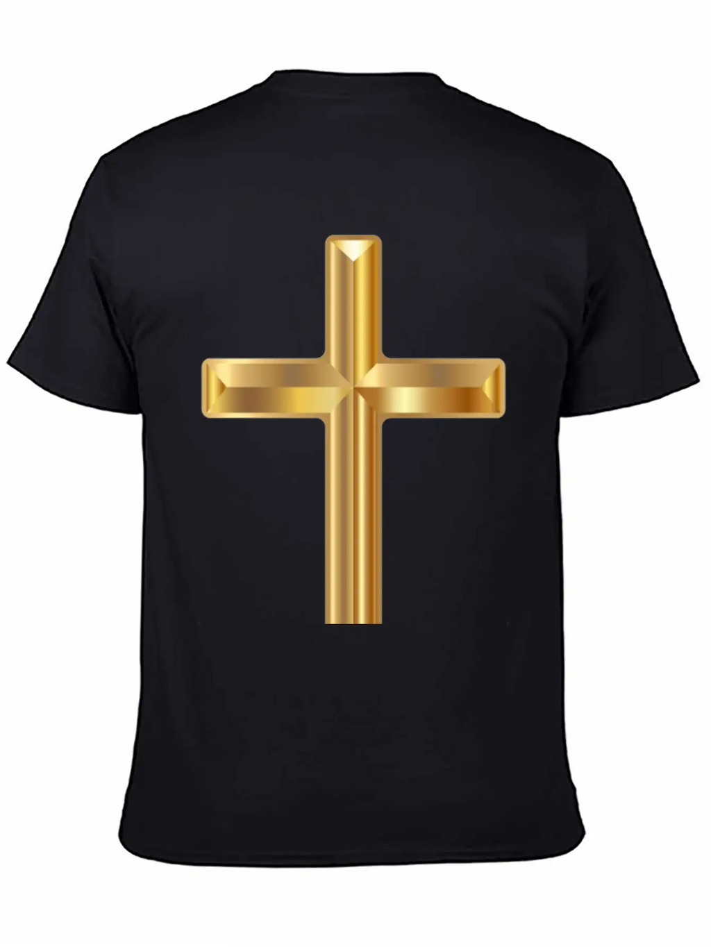 Gold Cross Classic Cotton Tee – Unisex Comfort For Any Season