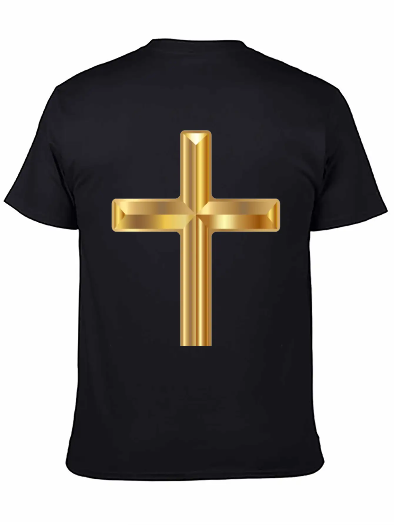 Gold Cross Classic Cotton Tee – Unisex Comfort For Any Season