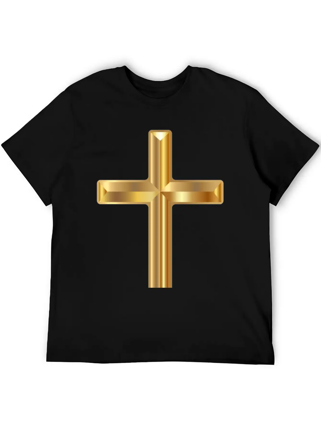 Gold Cross Classic Cotton Tee – Unisex Comfort For Any Season