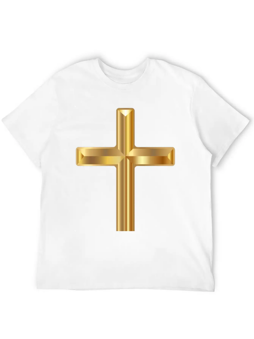 Gold Cross Classic Cotton Tee – Unisex Comfort For Any Season