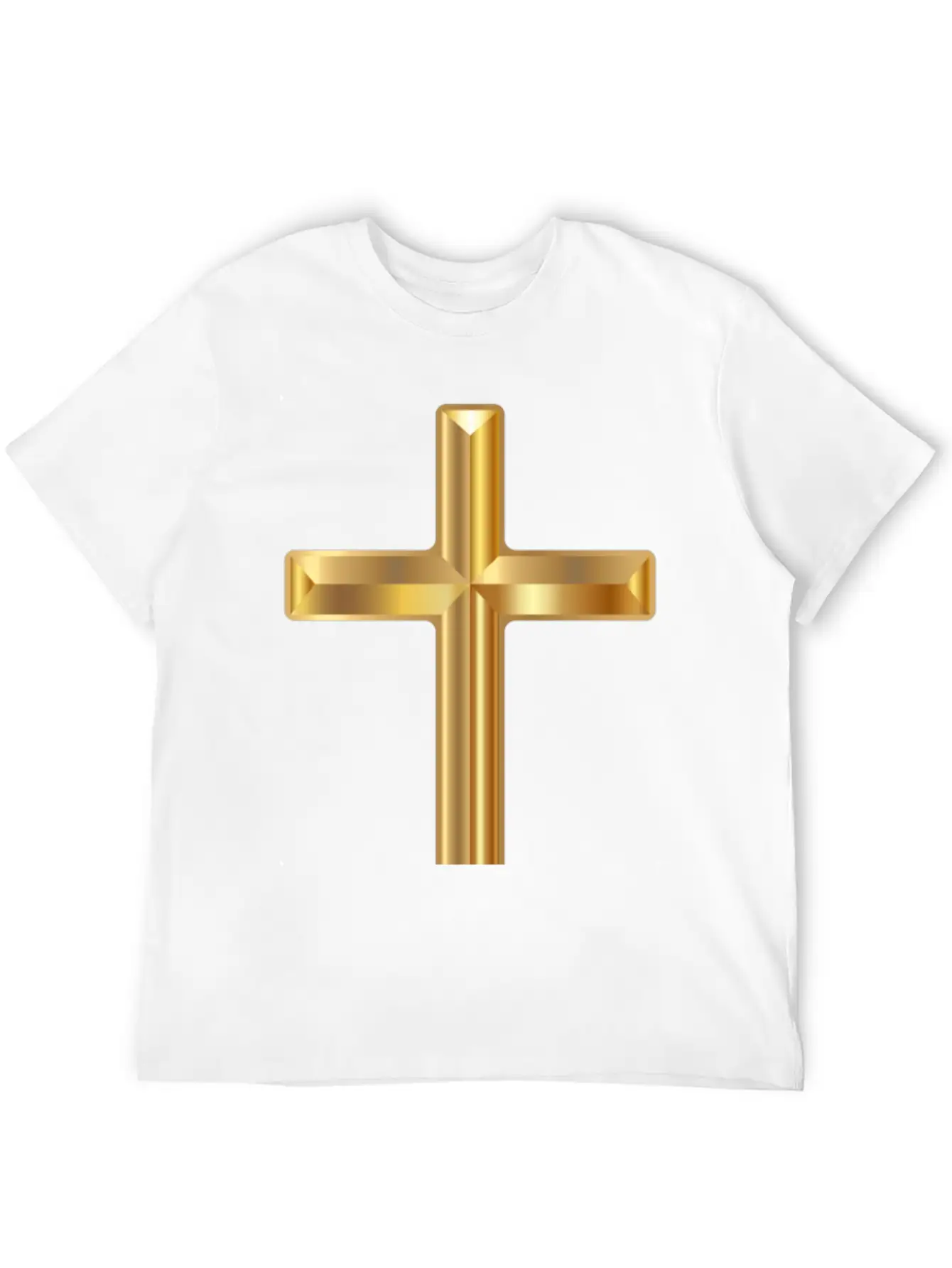 Gold Cross Classic Cotton Tee – Unisex Comfort For Any Season