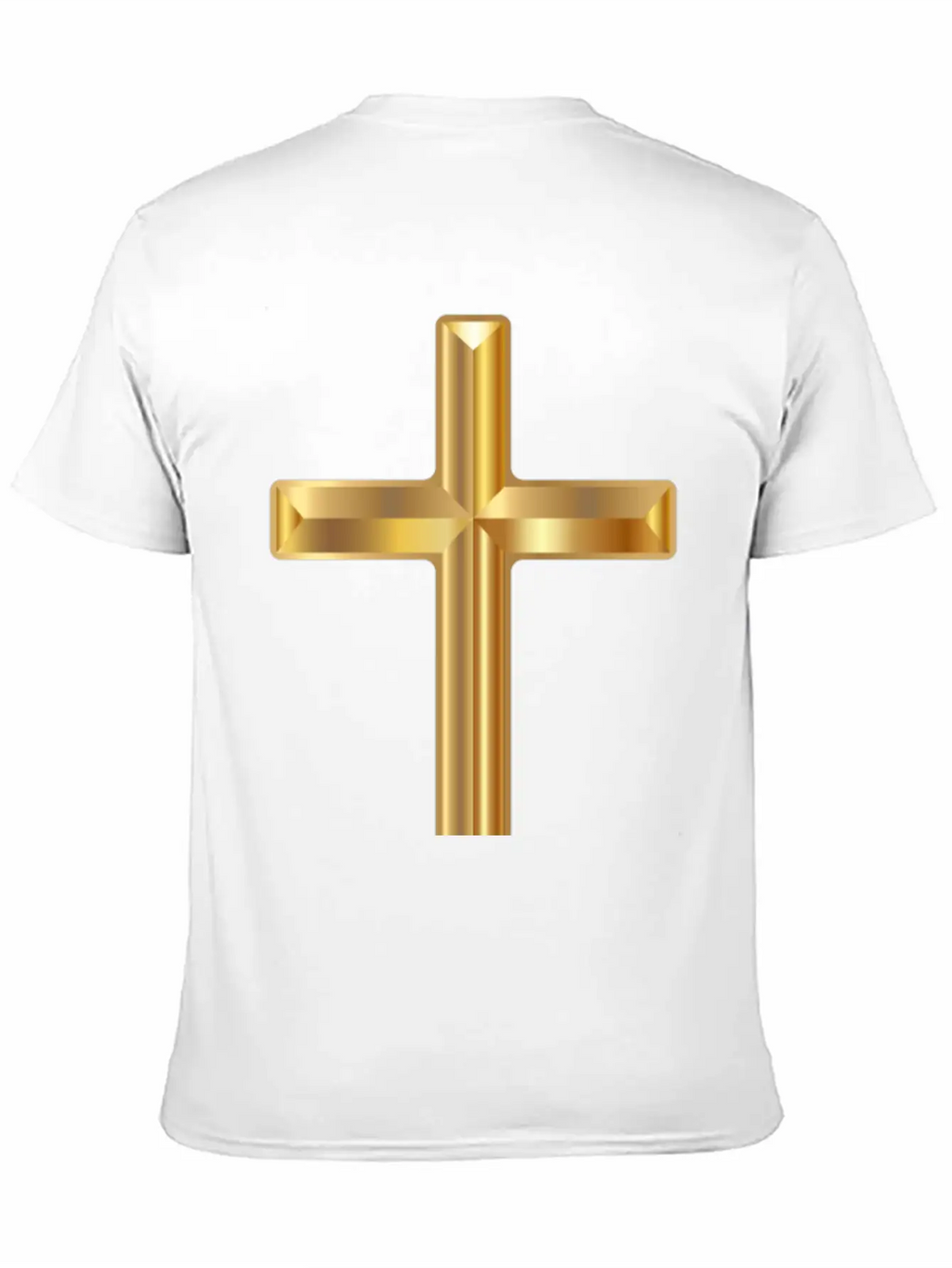 Gold Cross Classic Cotton Tee – Unisex Comfort For Any Season