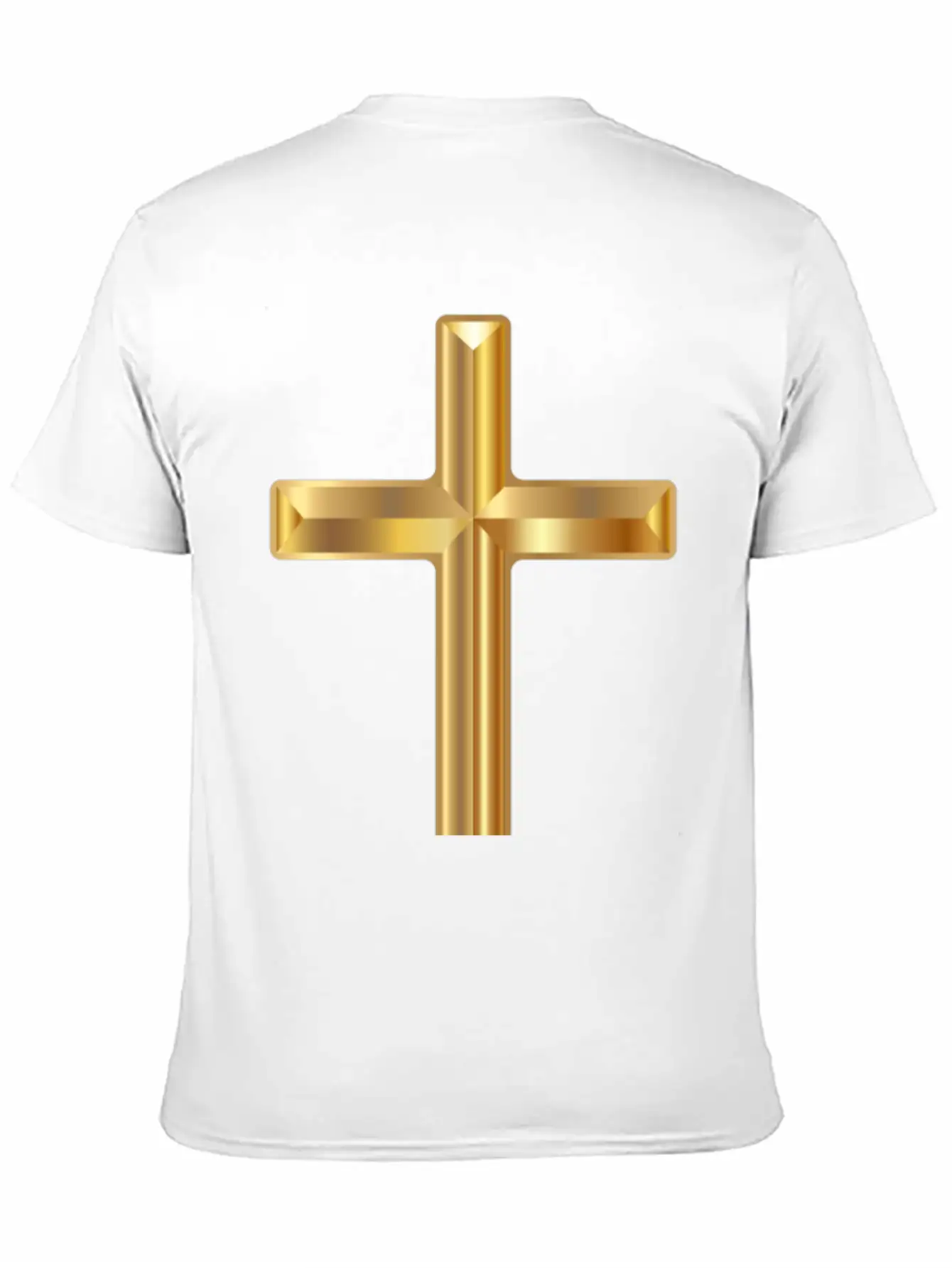 Gold Cross Classic Cotton Tee – Unisex Comfort For Any Season