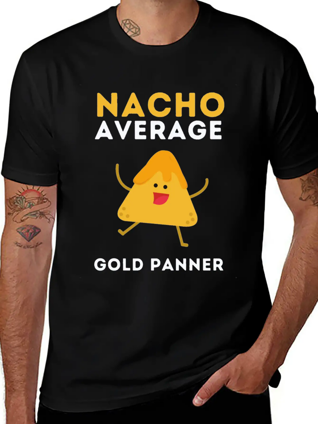 Gold Digging And Gold Panning Miner Mining Stylish Everyday T-Shirt – Unisex Basic Cotton Tee