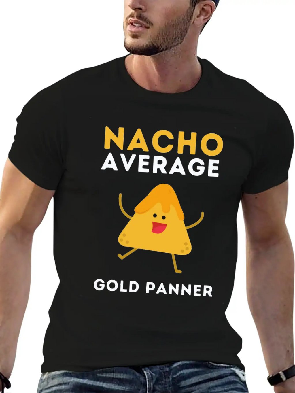Gold Digging And Gold Panning Miner Mining Stylish Everyday T-Shirt – Unisex Basic Cotton Tee