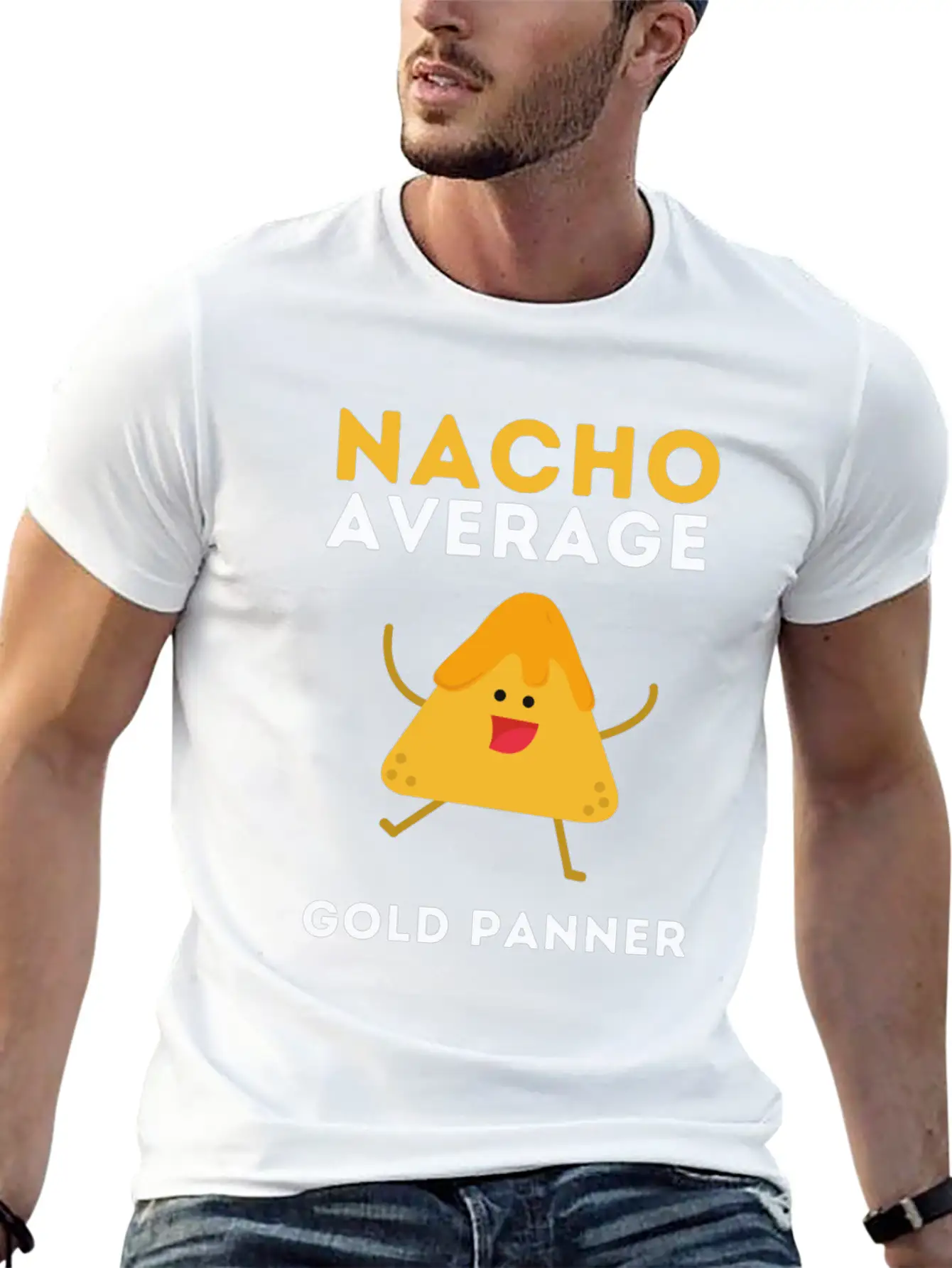 Gold Digging And Gold Panning Miner Mining Stylish Everyday T-Shirt – Unisex Basic Cotton Tee