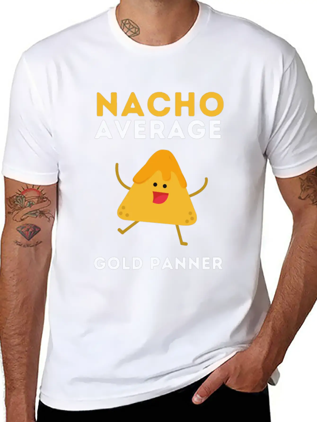 Gold Digging And Gold Panning Miner Mining Stylish Everyday T-Shirt – Unisex Basic Cotton Tee