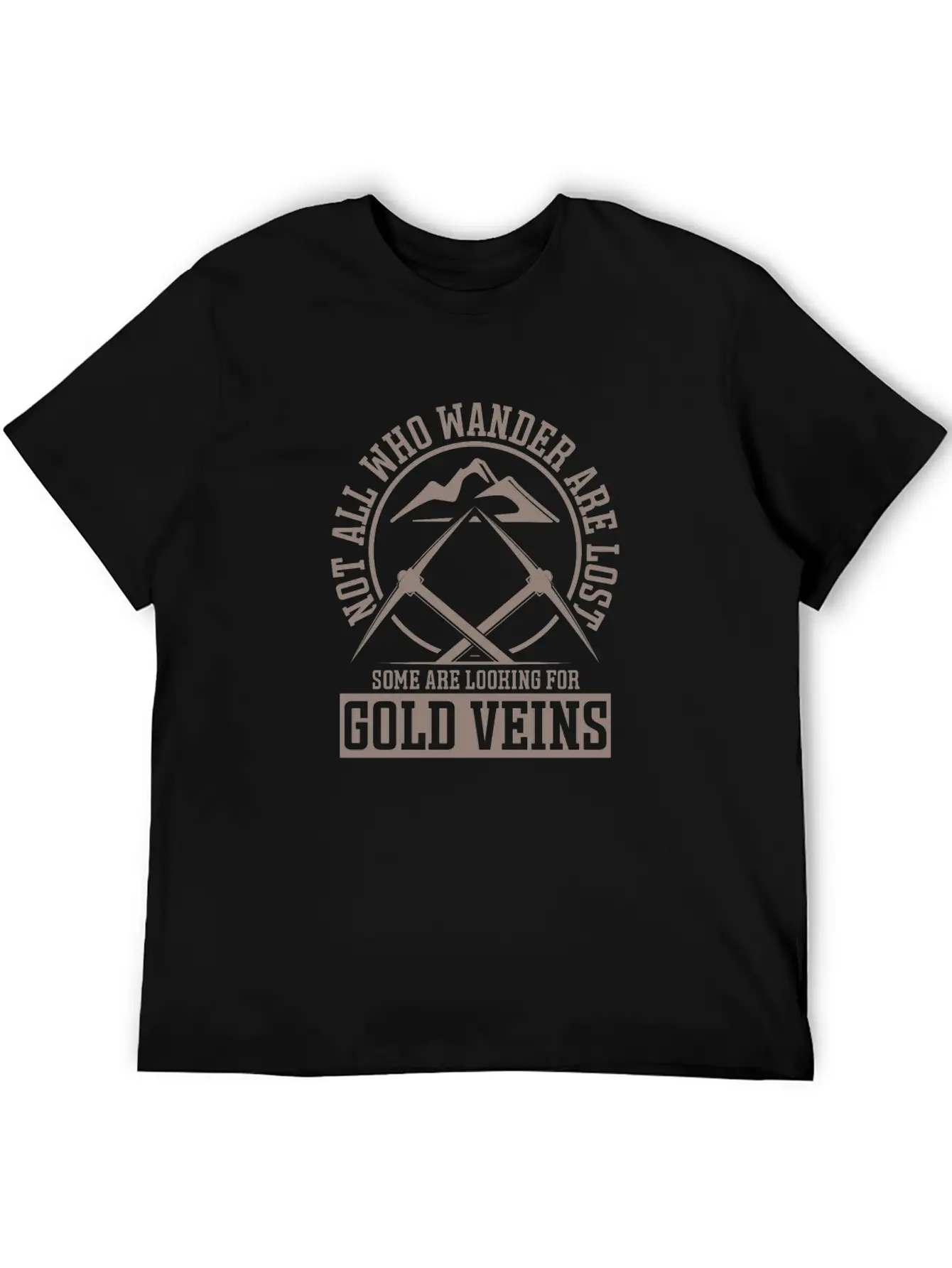 Gold Digging Gold Mining Gold Panning Gold Mine Unisex Casual T-Shirt – Clean Design For Daily Comfort