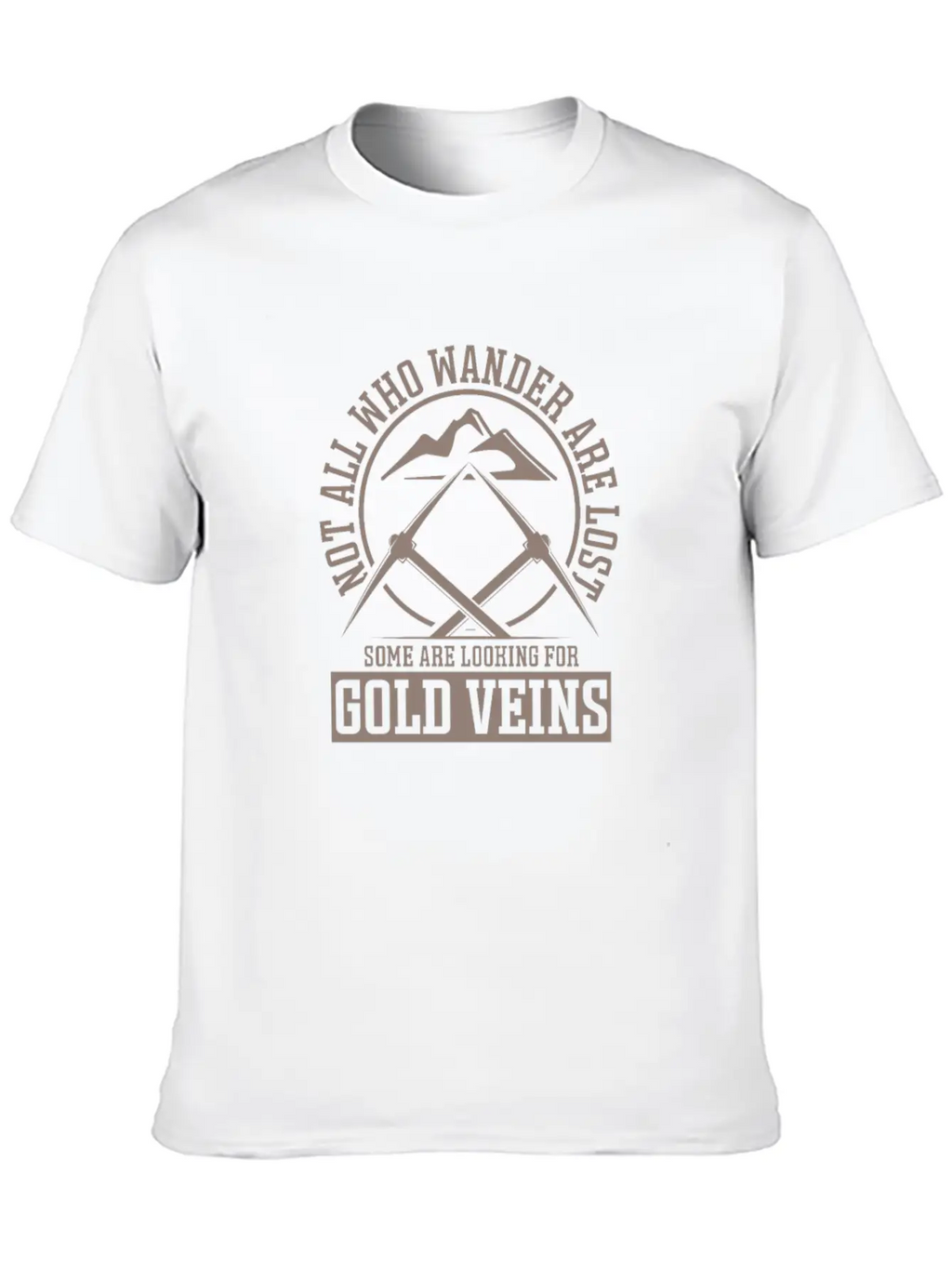 Gold Digging Gold Mining Gold Panning Gold Mine Unisex Casual T-Shirt – Clean Design For Daily Comfort