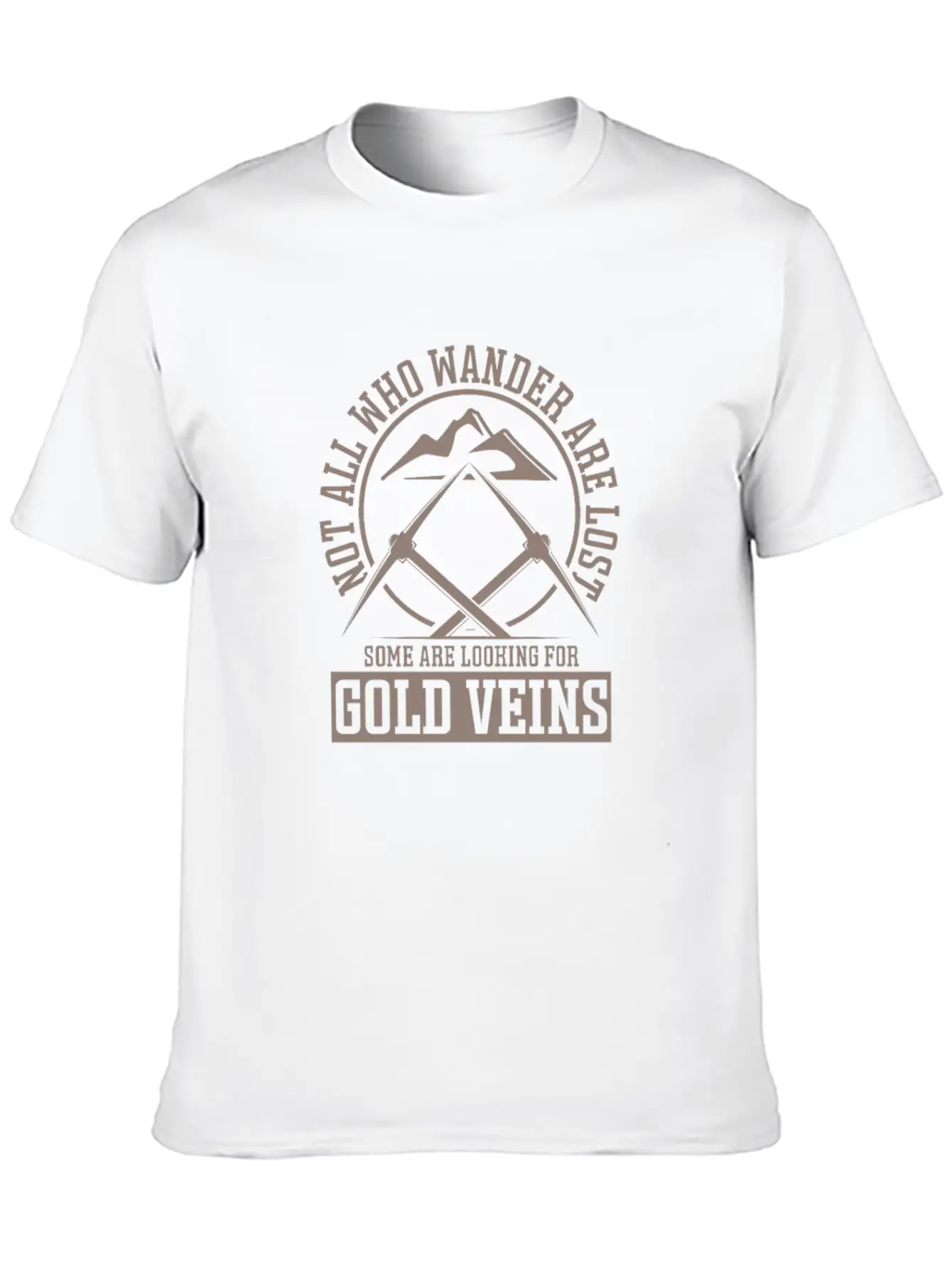 Gold Digging Gold Mining Gold Panning Gold Mine Unisex Casual T-Shirt – Clean Design For Daily Comfort