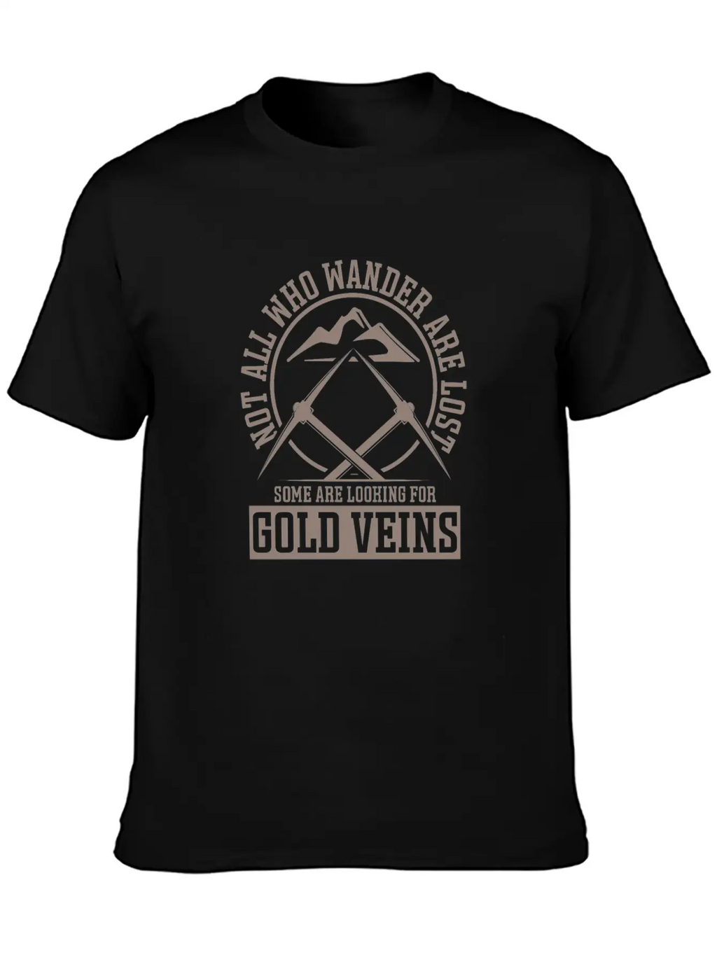 Gold Digging Gold Mining Gold Panning Gold Mine Unisex Casual T-Shirt – Clean Design For Daily Comfort