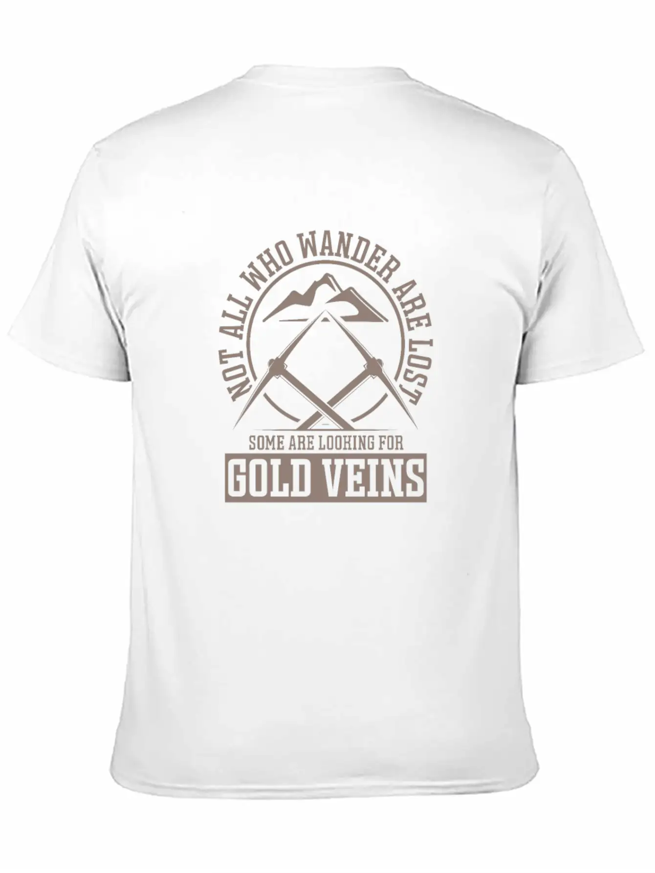 Gold Digging Gold Mining Gold Panning Gold Mine Unisex Casual T-Shirt – Clean Design For Daily Comfort