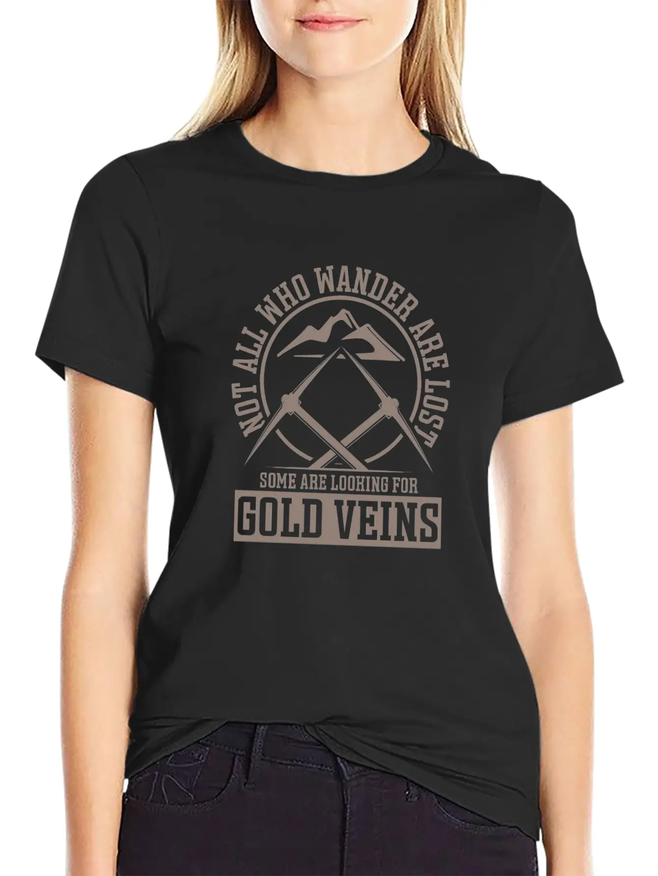 Gold Digging Gold Mining Gold Panning Gold Mine Unisex Casual T-Shirt – Clean Design For Daily Comfort