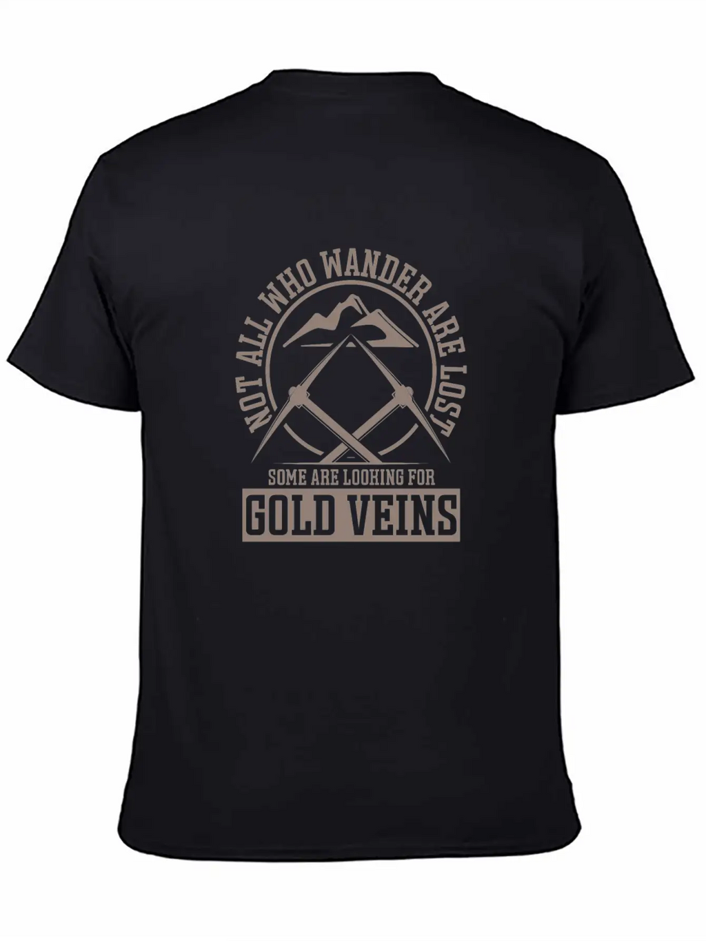 Gold Digging Gold Mining Gold Panning Gold Mine Unisex Casual T-Shirt – Clean Design For Daily Comfort