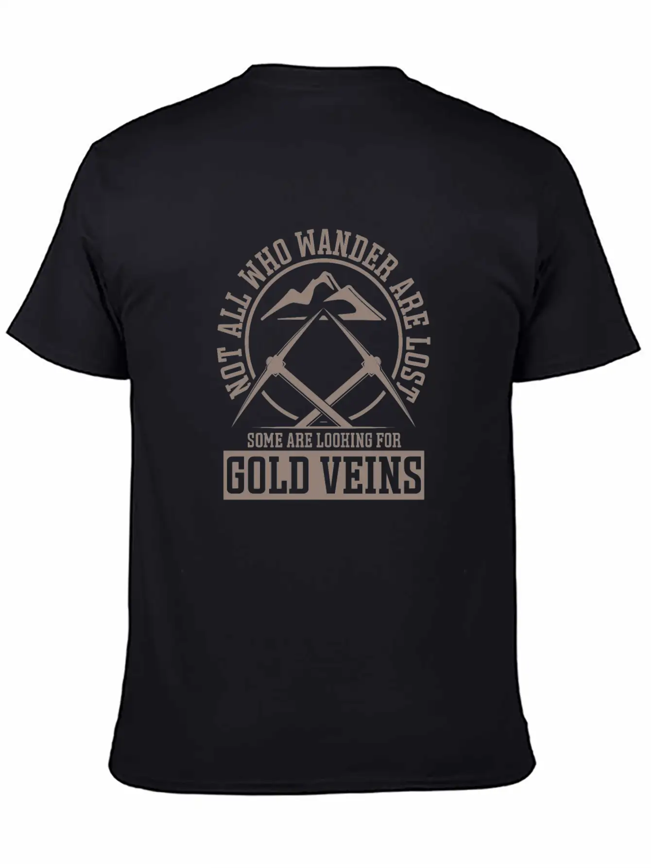 Gold Digging Gold Mining Gold Panning Gold Mine Unisex Casual T-Shirt – Clean Design For Daily Comfort