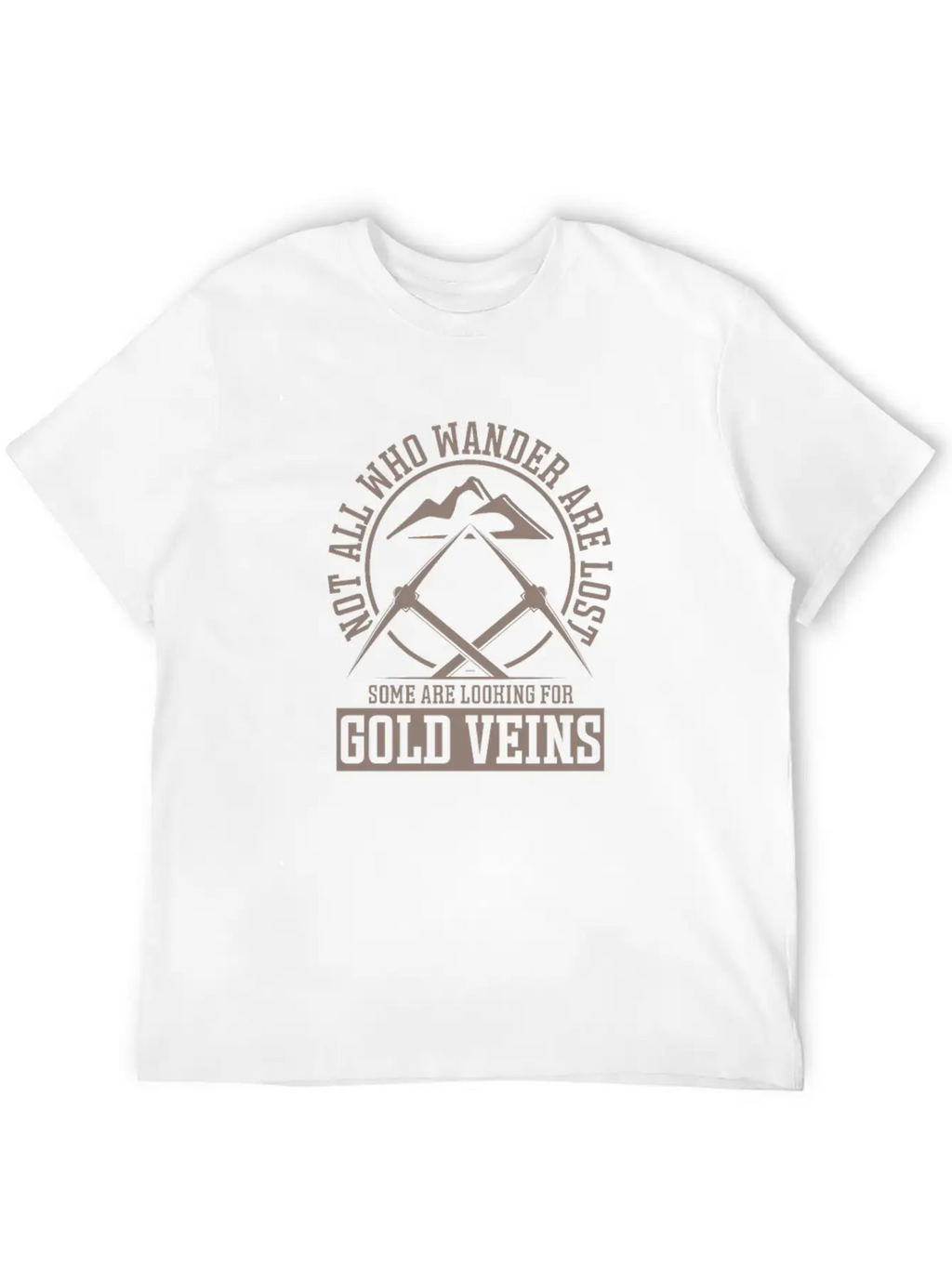 Gold Digging Gold Mining Gold Panning Gold Mine Unisex Casual T-Shirt – Clean Design For Daily Comfort