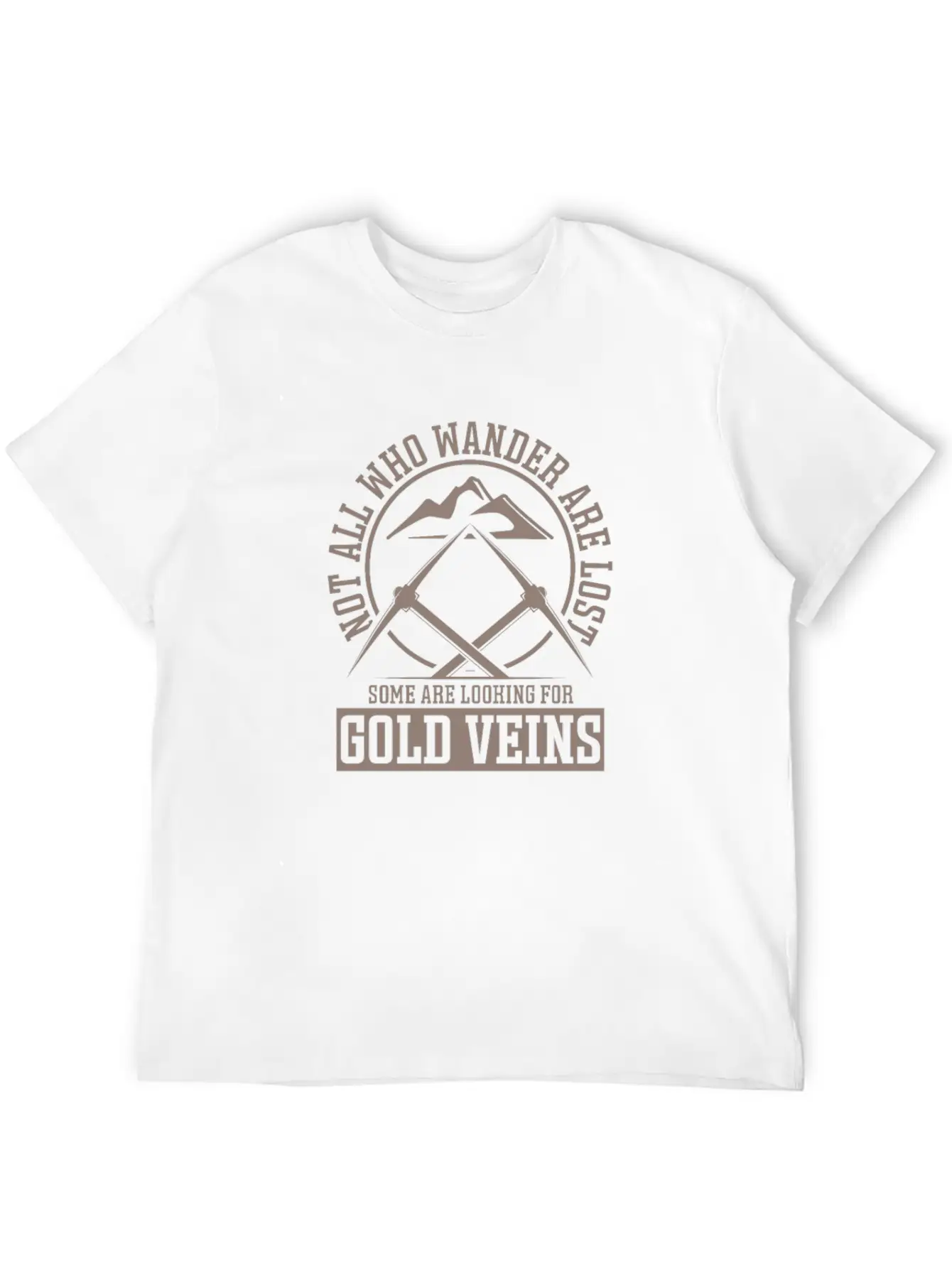Gold Digging Gold Mining Gold Panning Gold Mine Unisex Casual T-Shirt – Clean Design For Daily Comfort