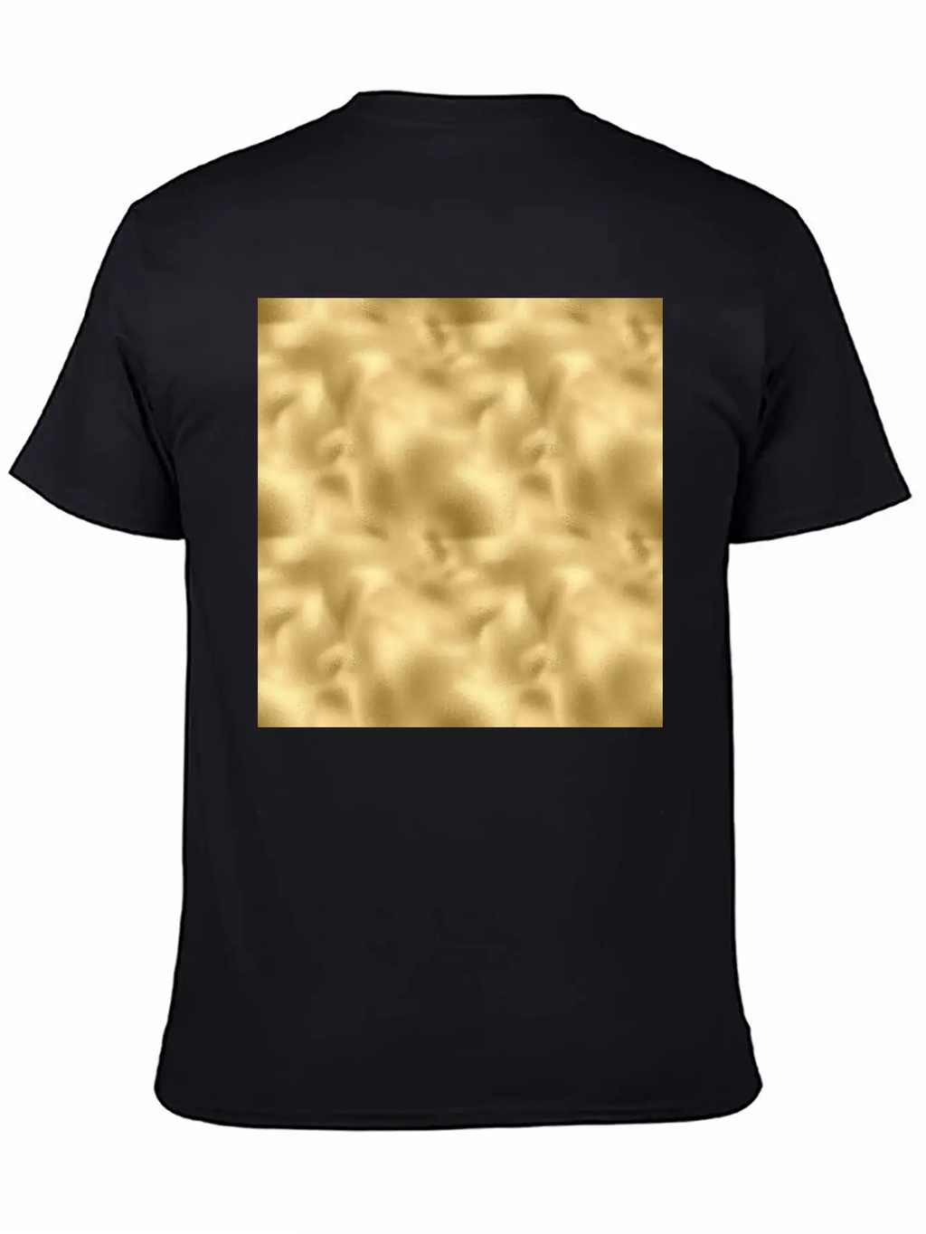 Gold Foil Texture Stylish Everyday T-Shirt – Unisex Basic Cotton Tee