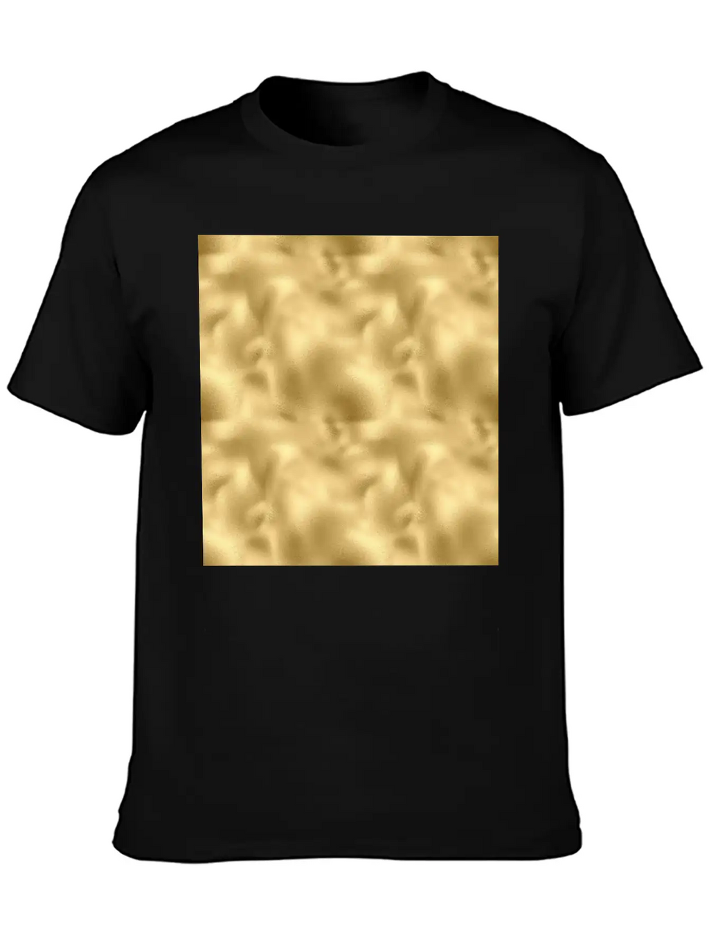 Gold Foil Texture Stylish Everyday T-Shirt – Unisex Basic Cotton Tee