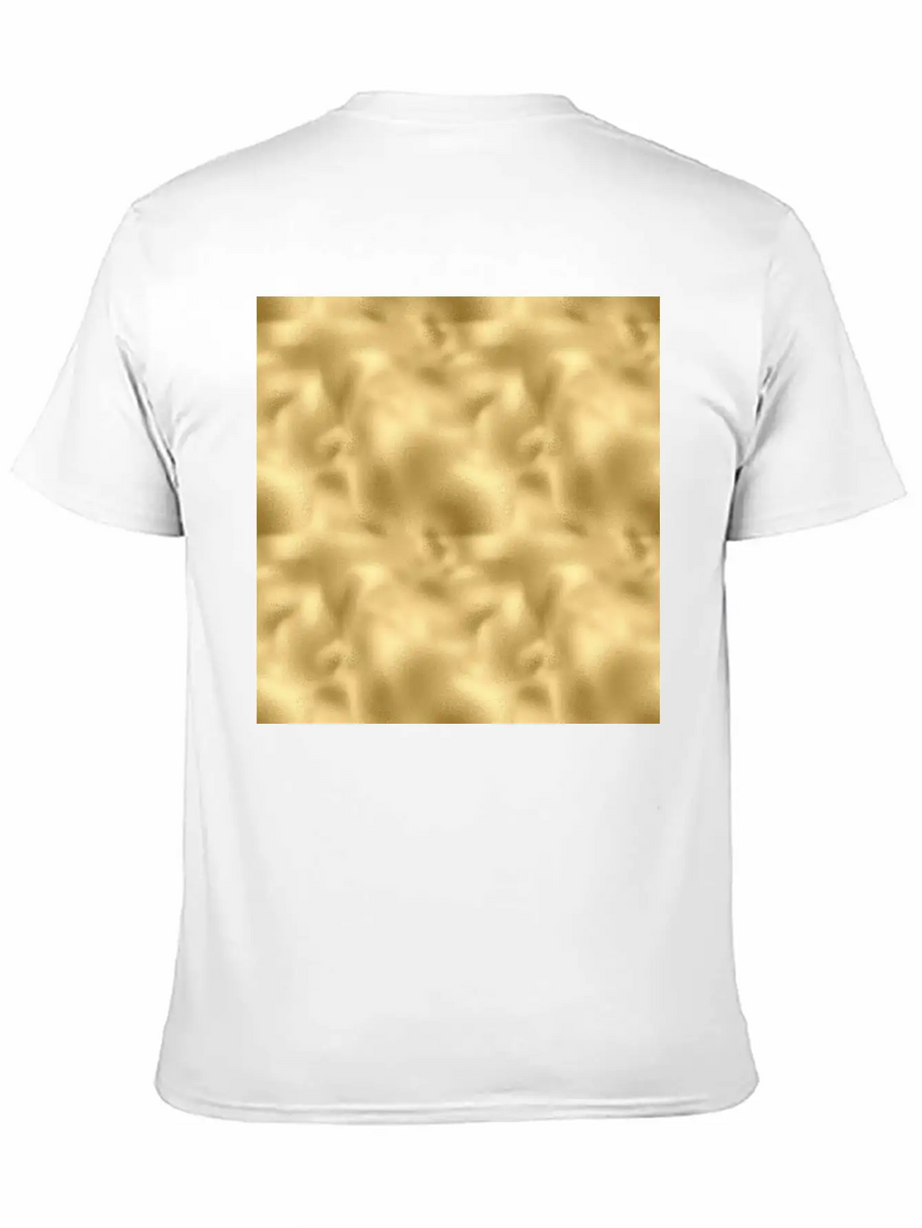 Gold Foil Texture Stylish Everyday T-Shirt – Unisex Basic Cotton Tee