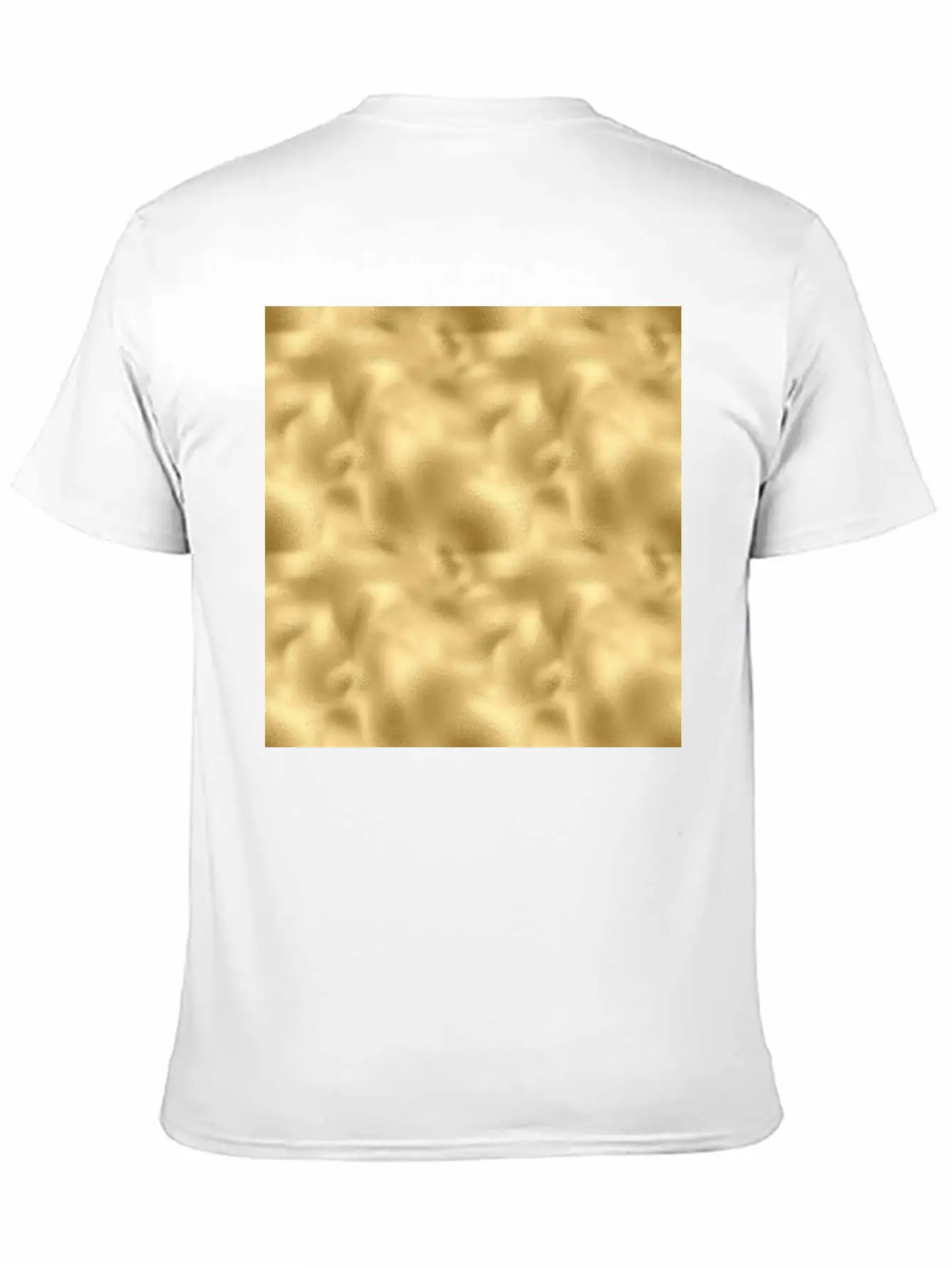 Gold Foil Texture Stylish Everyday T-Shirt – Unisex Basic Cotton Tee
