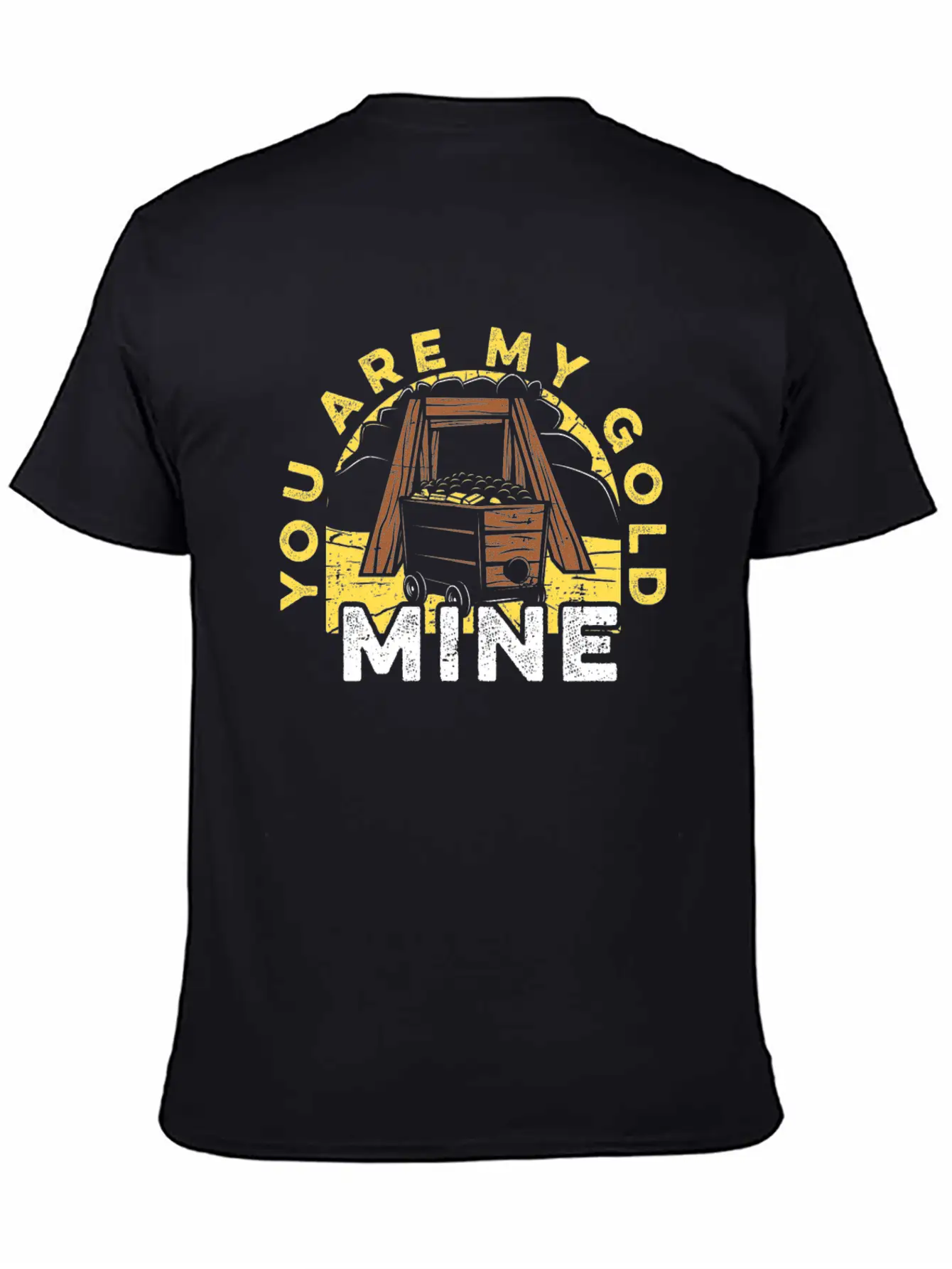 Gold Mining Classic Cotton Tee – Unisex Comfort For Any Season
