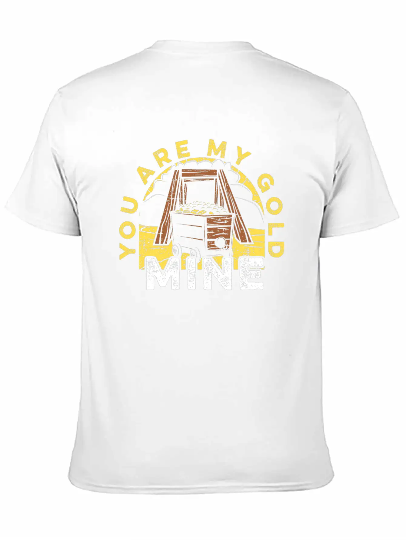 Gold Mining Classic Cotton Tee – Unisex Comfort For Any Season