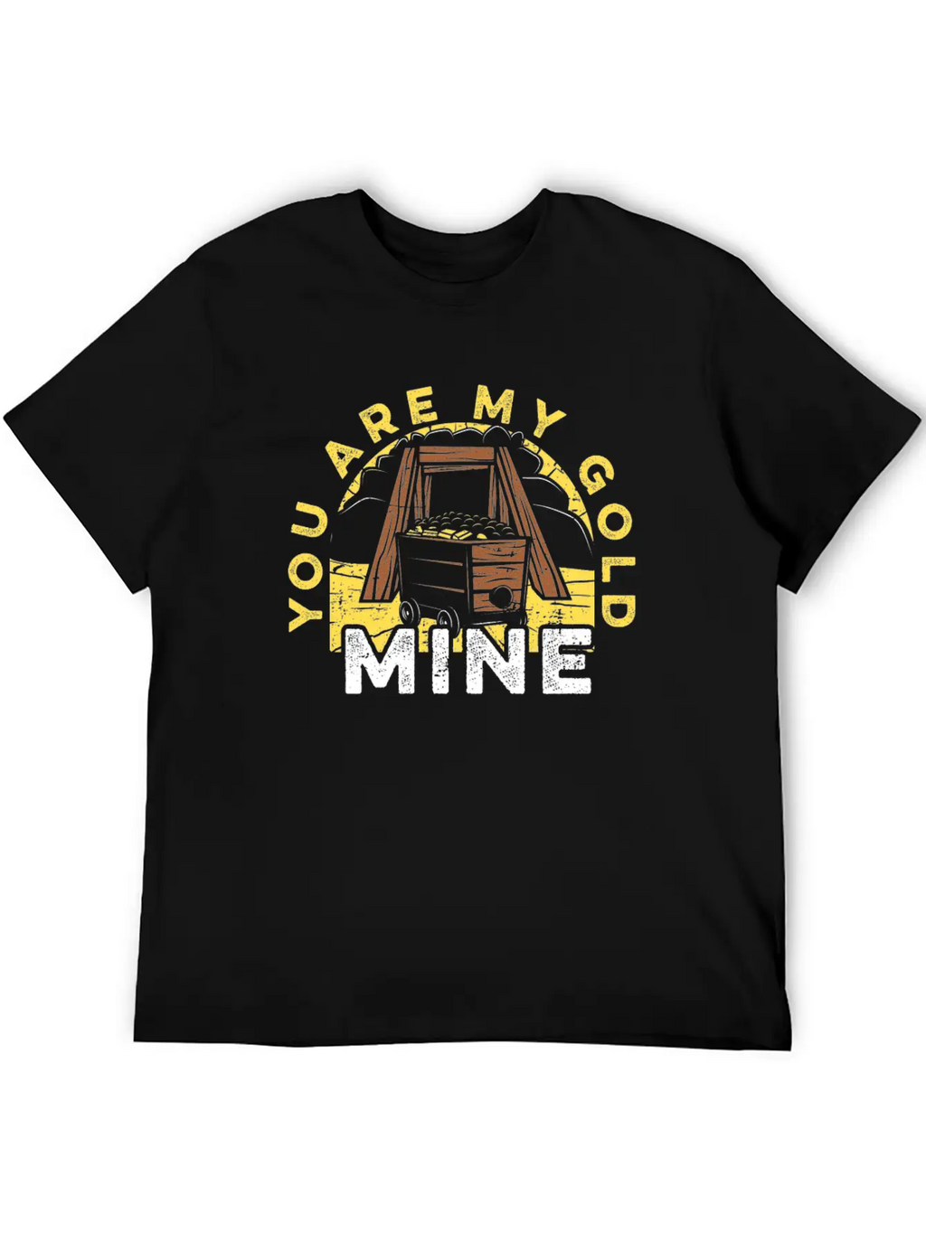 Gold Mining Classic Cotton Tee – Unisex Comfort For Any Season