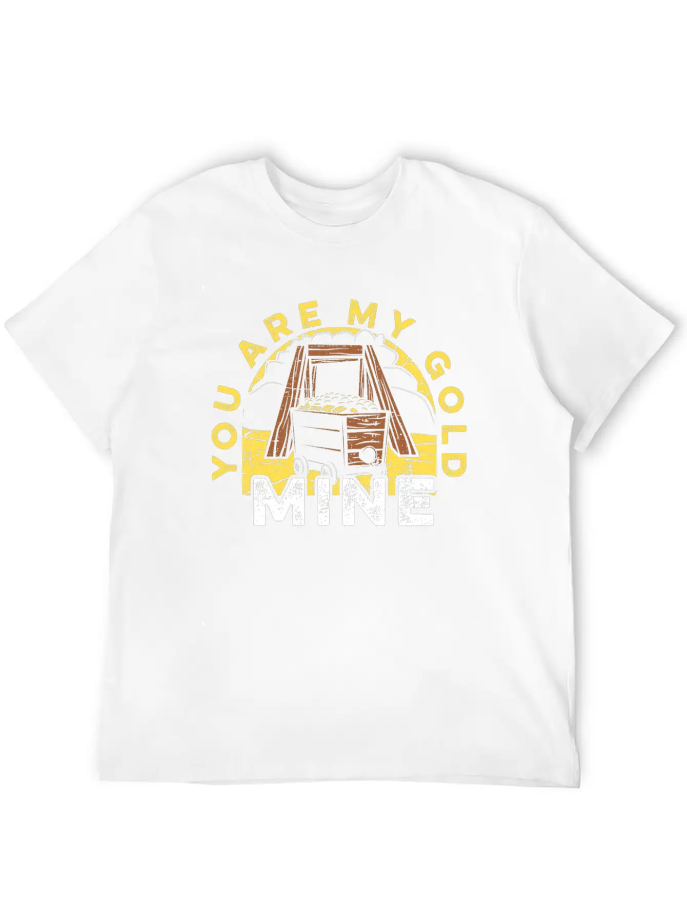 Gold Mining Classic Cotton Tee – Unisex Comfort For Any Season