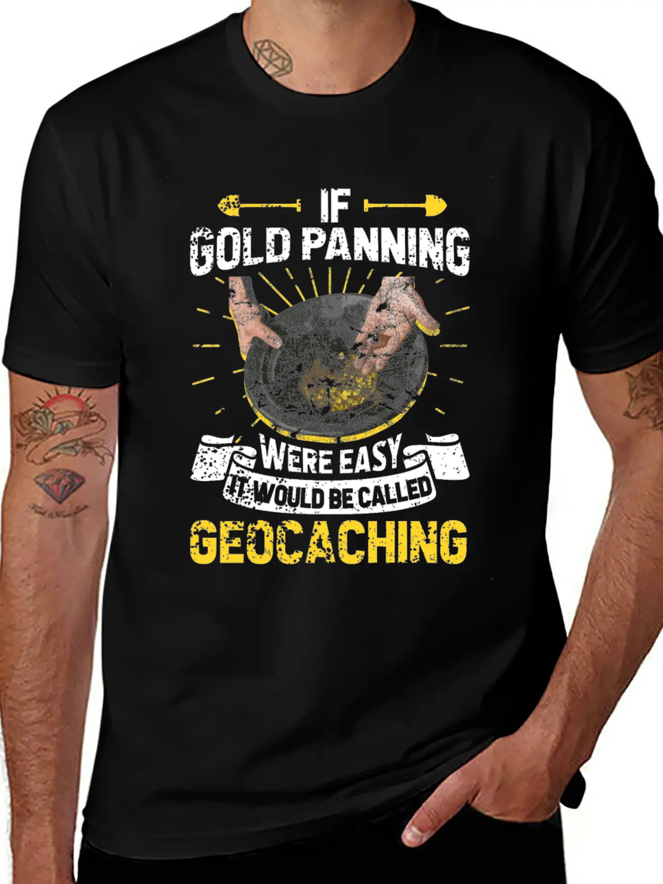 Gold Panning Gold Mining Classic Cotton Tee – Unisex Comfort For Any Season