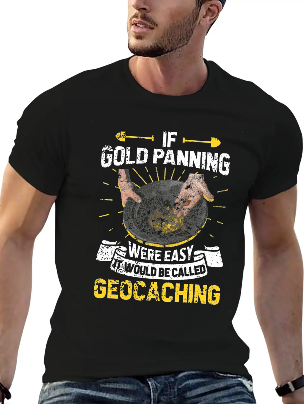 Gold Panning Gold Mining Classic Cotton Tee – Unisex Comfort For Any Season