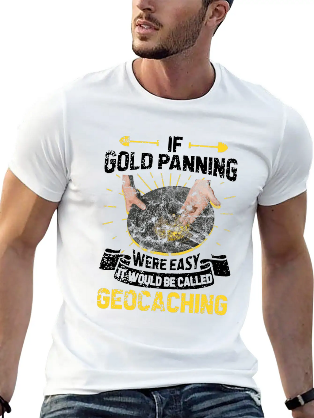 Gold Panning Gold Mining Classic Cotton Tee – Unisex Comfort For Any Season