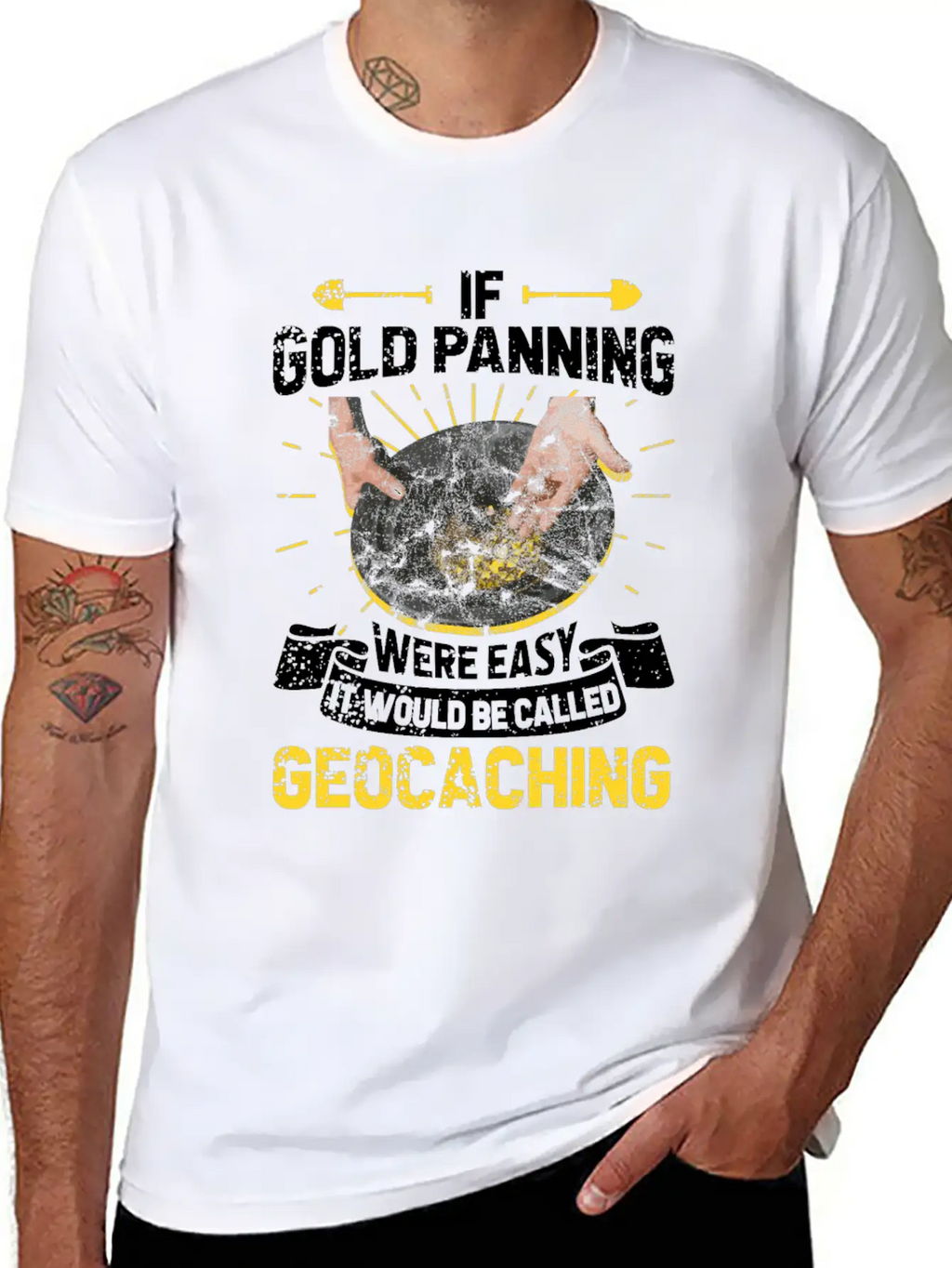 Gold Panning Gold Mining Classic Cotton Tee – Unisex Comfort For Any Season