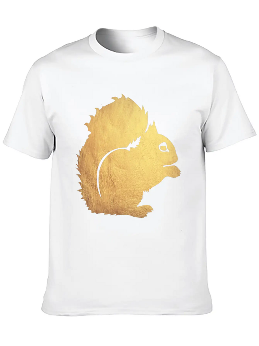Gold Squirrel Modern Fit Casual T-Shirt – Clean And Versatile Design
