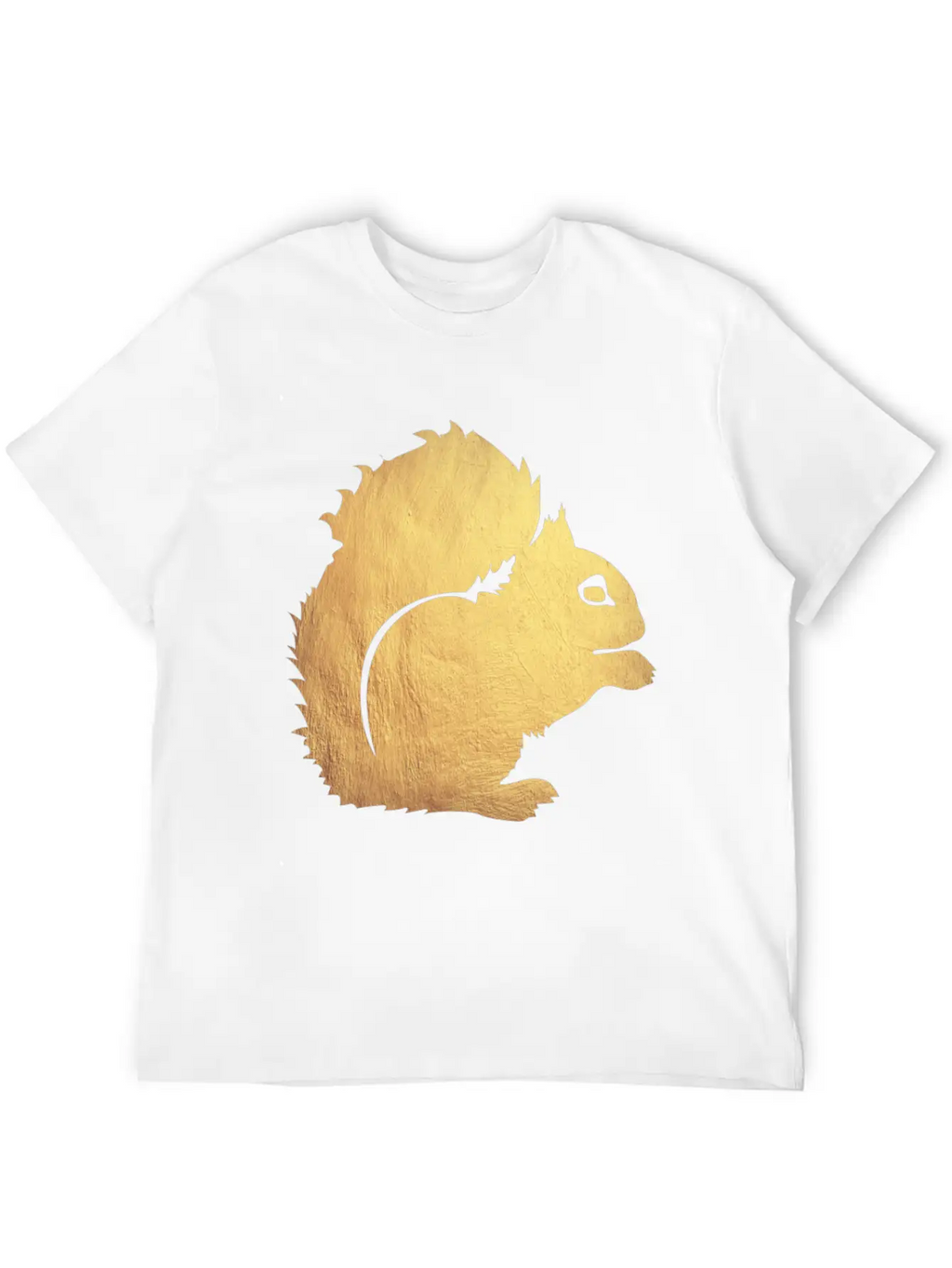 Gold Squirrel Modern Fit Casual T-Shirt – Clean And Versatile Design
